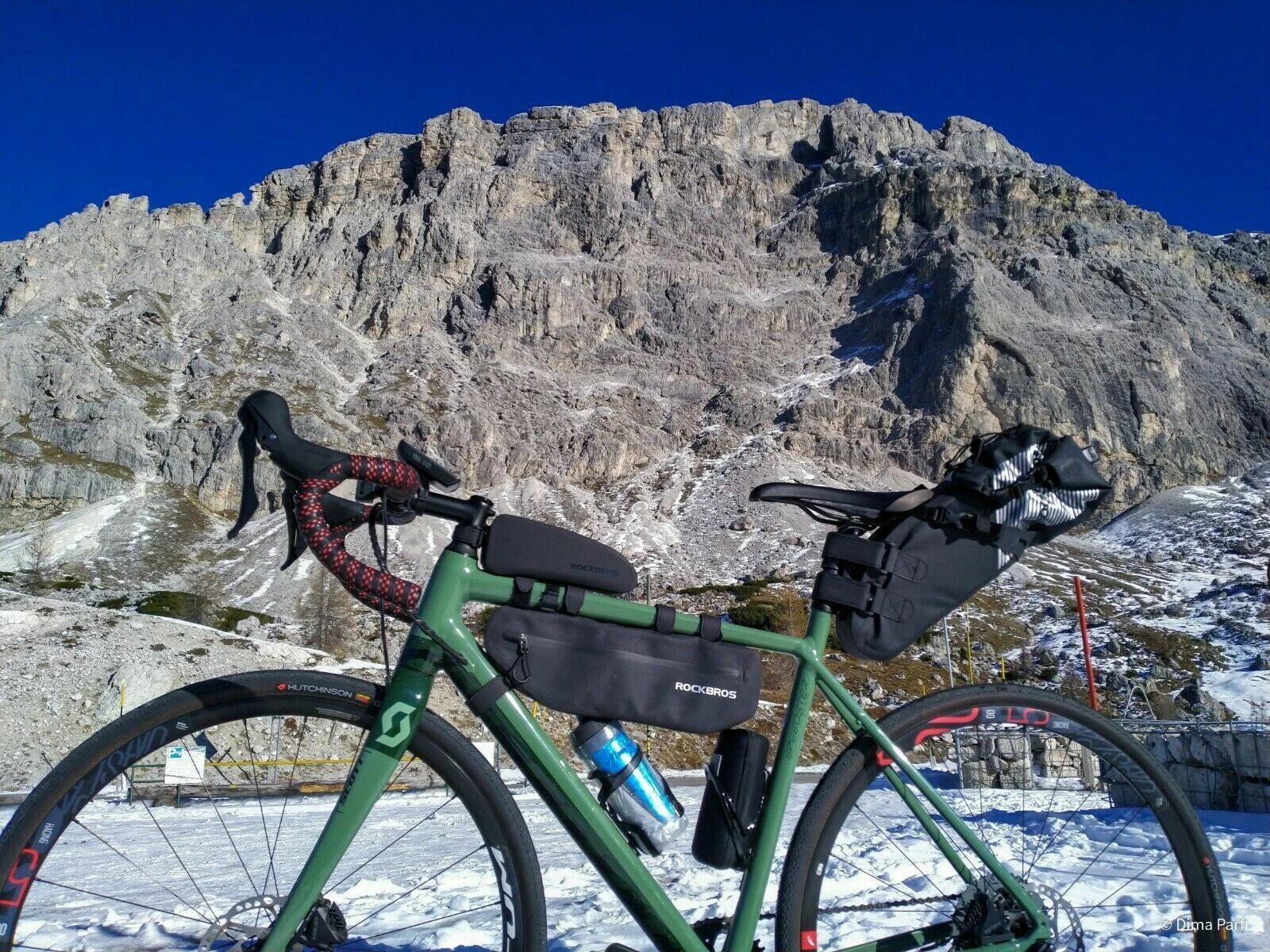 ROCKBROS Wasserdichte Fahrrad Rahmentasche 7/7