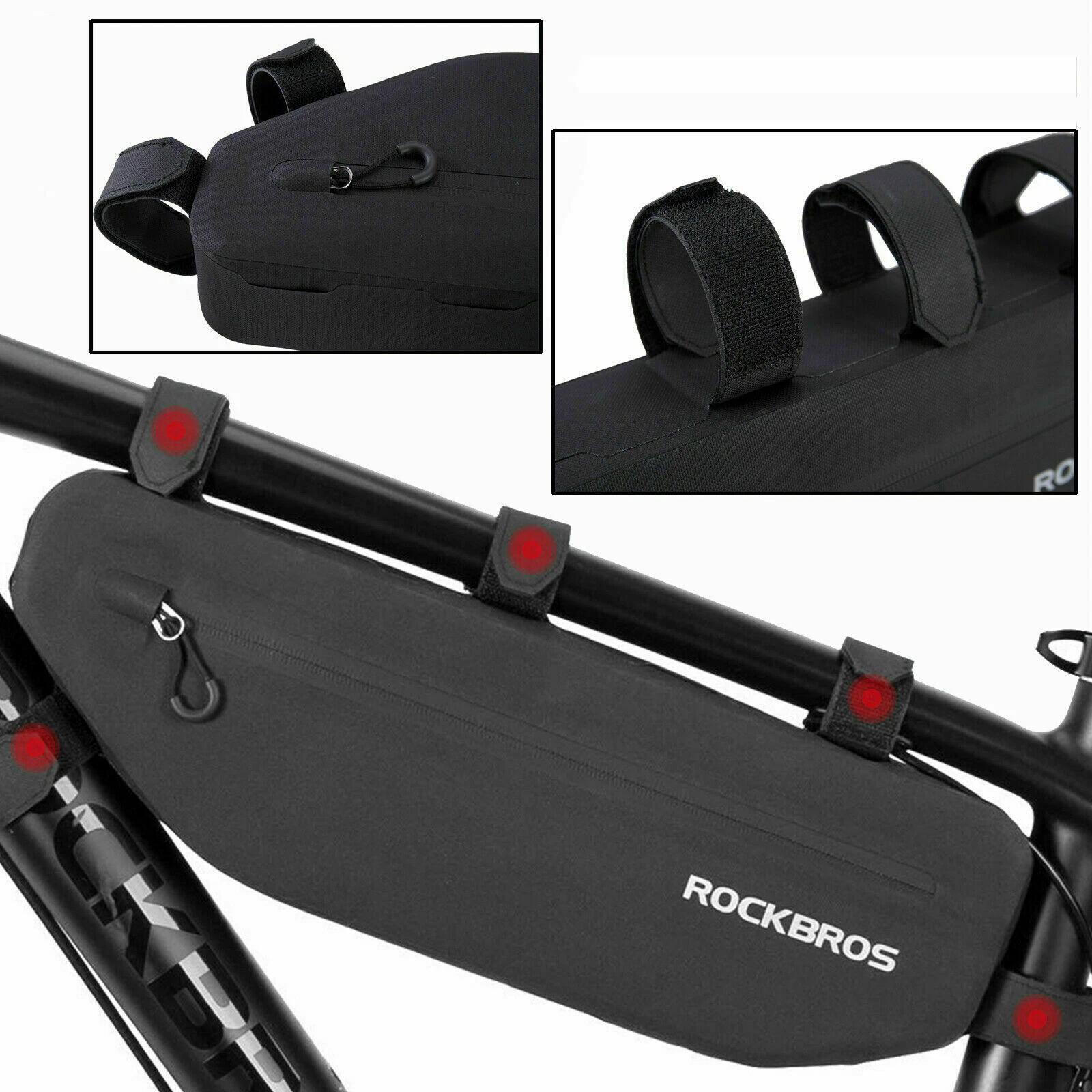 ROCKBROS Wasserdichte Fahrrad Rahmentasche 4/7