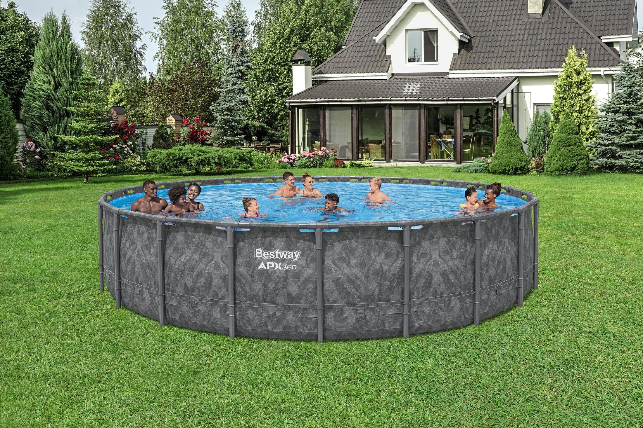 Bestway 561NG Piscina base fuori terra APX 365 da 671x132 cm 4/7