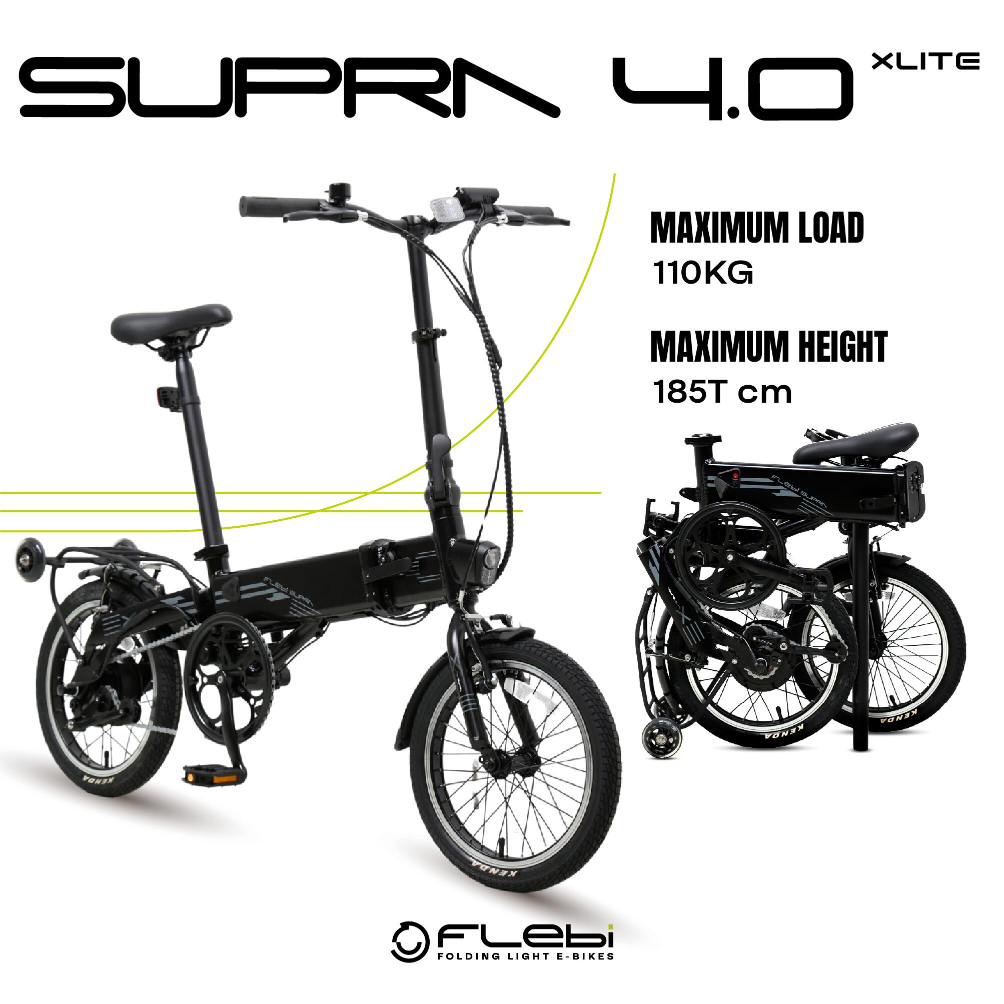 Flebi Supra 4.0 xLite | Bis zu 40 km | 16”-Räder 7/7