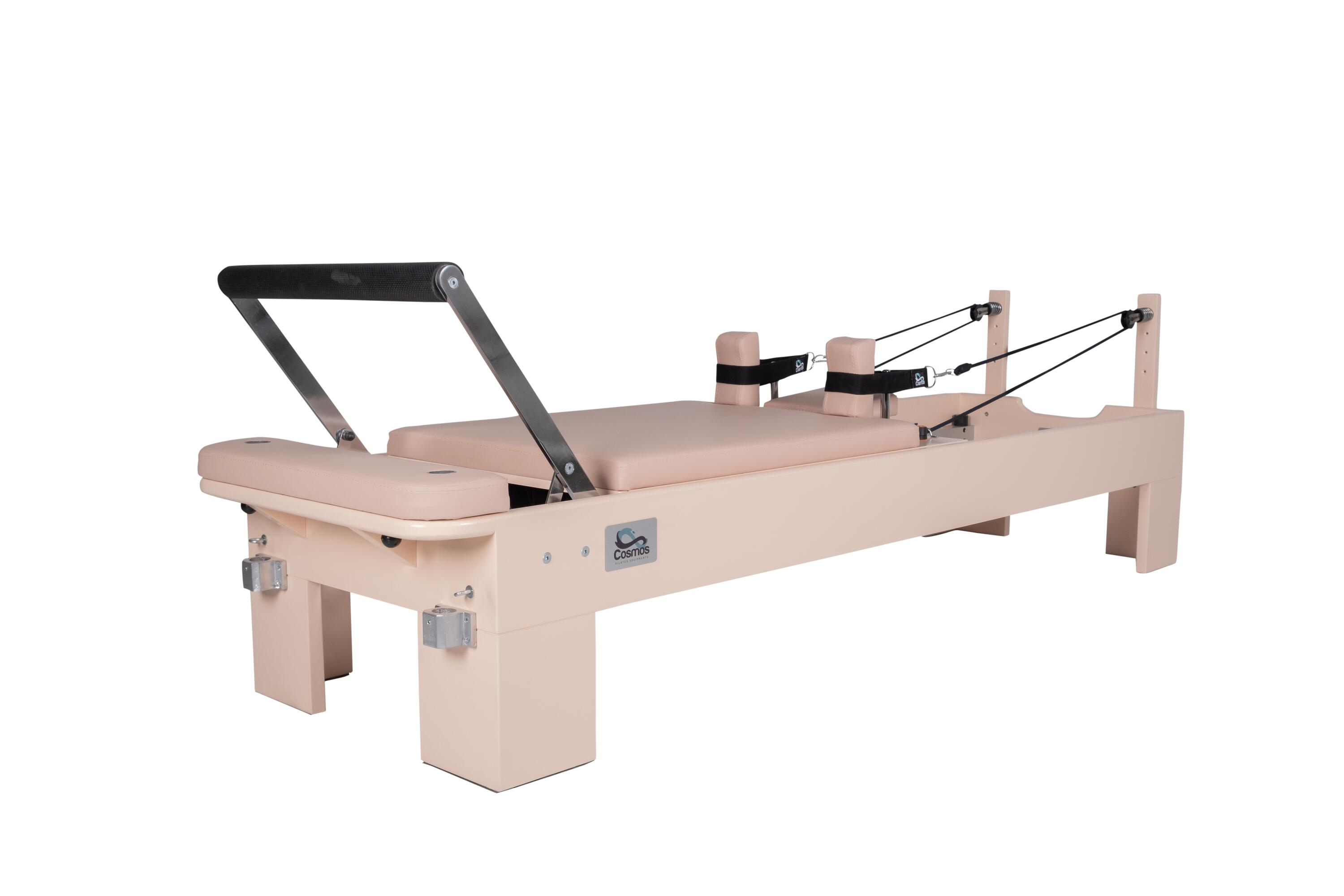 COSMOS Pilates Reformer Basic Roze 239x70x38 cm 5/7