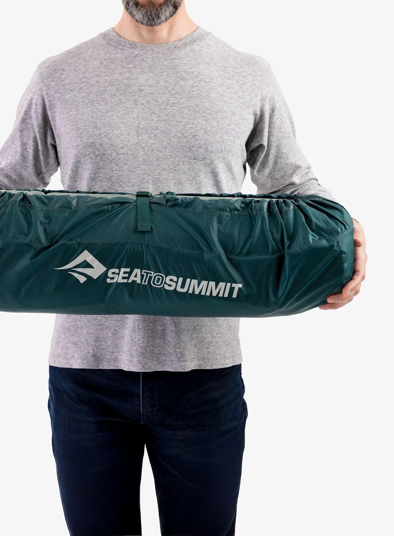 Mata samopompująca Sea to Summit Comfort Deluxe Mat RRW - rain forest 6/7