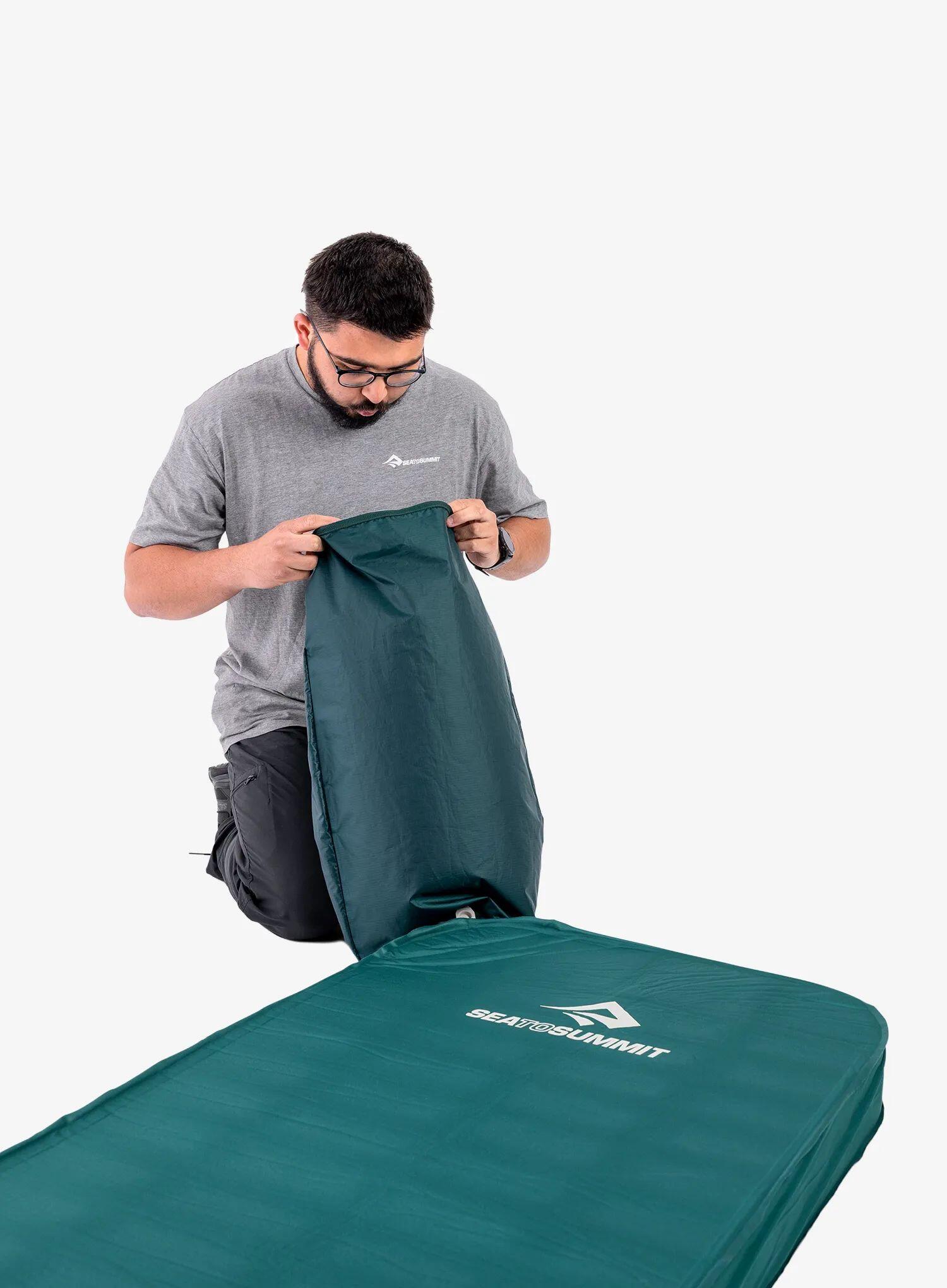 Mata samopompująca Sea to Summit Comfort Deluxe Mat RRW - rain forest 7/7