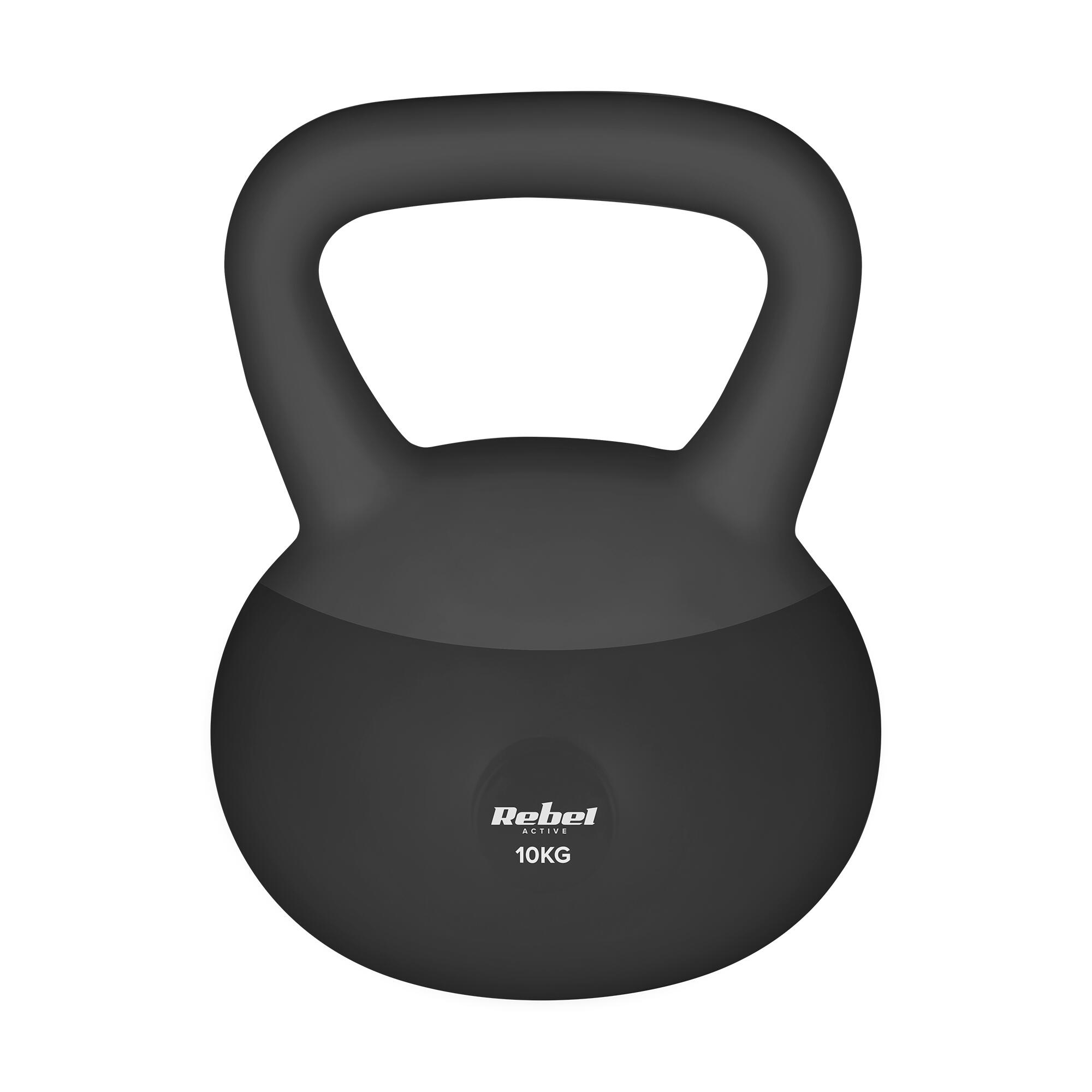 Soft Kettlebell 10kg  REBEL ACTIVE 3/6