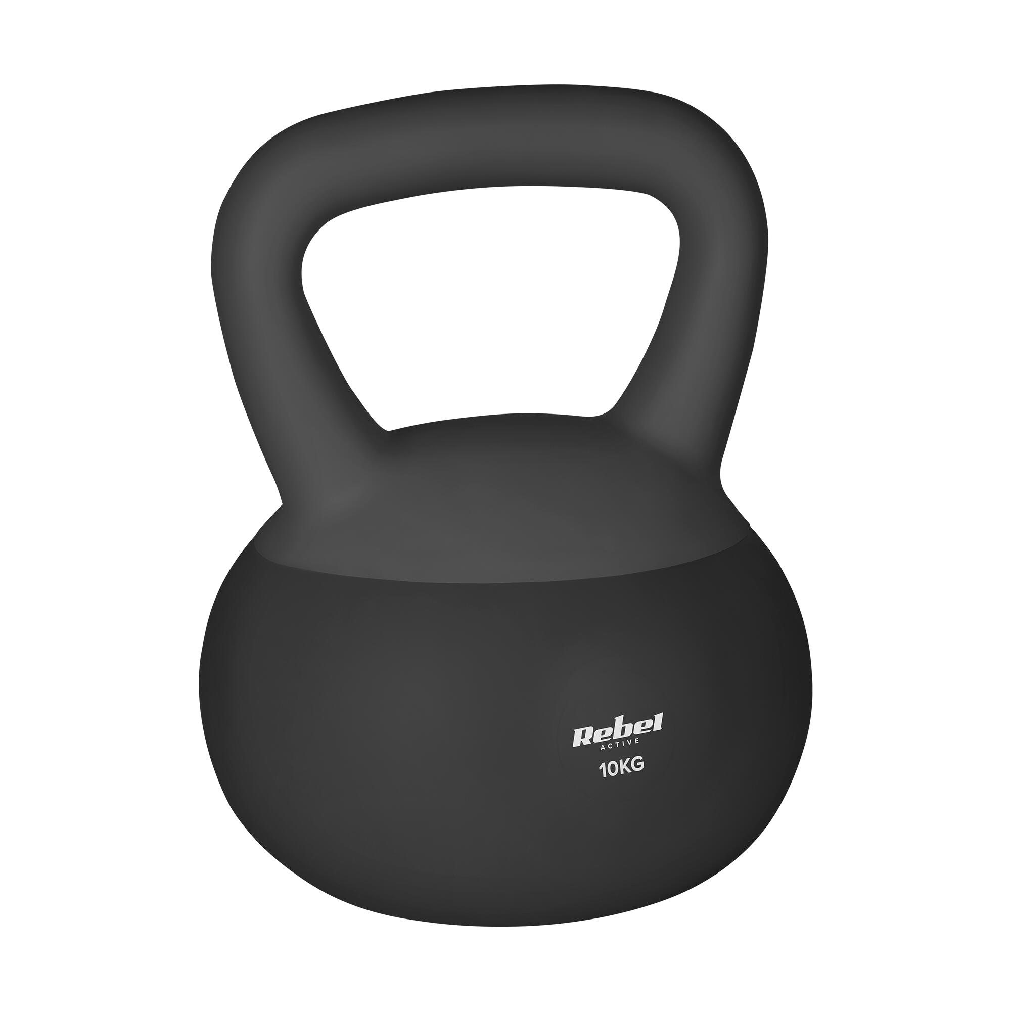 Soft Kettlebell 10kg  REBEL ACTIVE 2/6