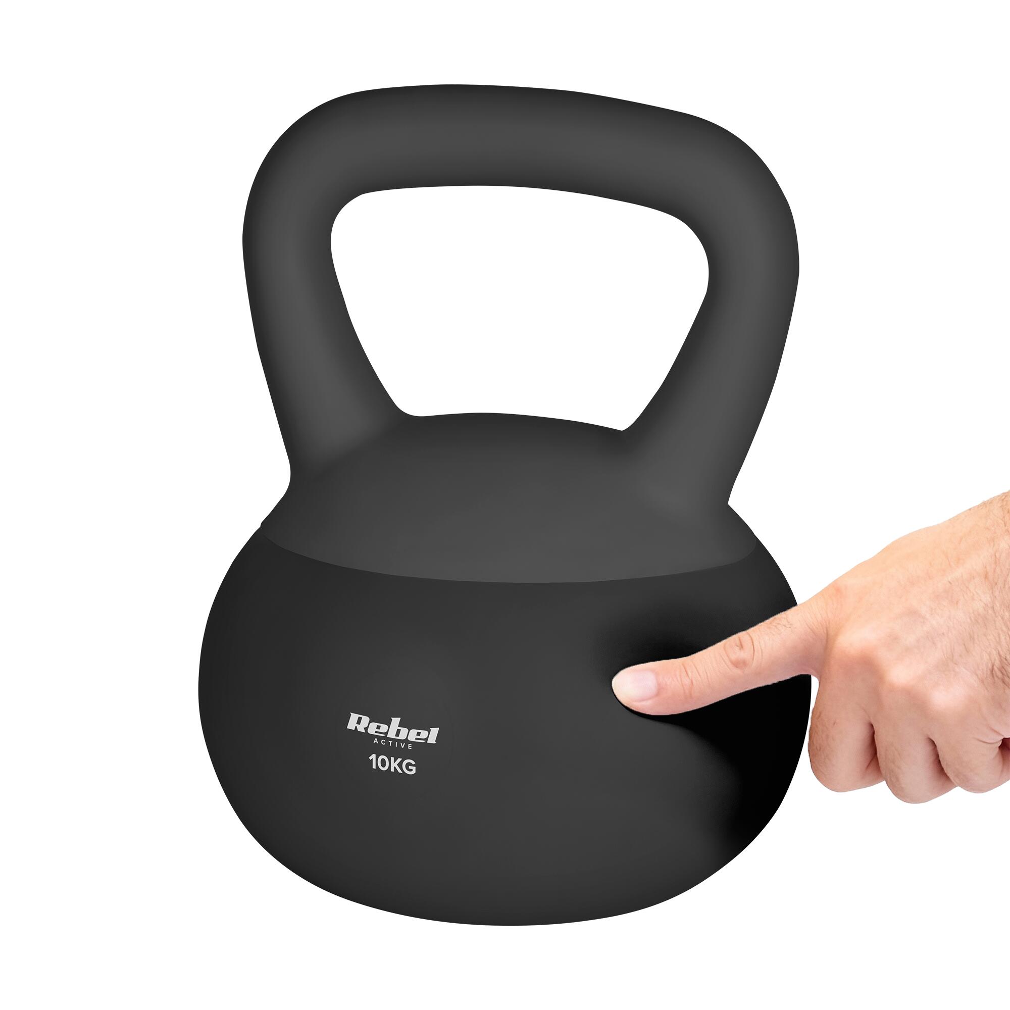 Soft Kettlebell 10kg  REBEL ACTIVE 5/6