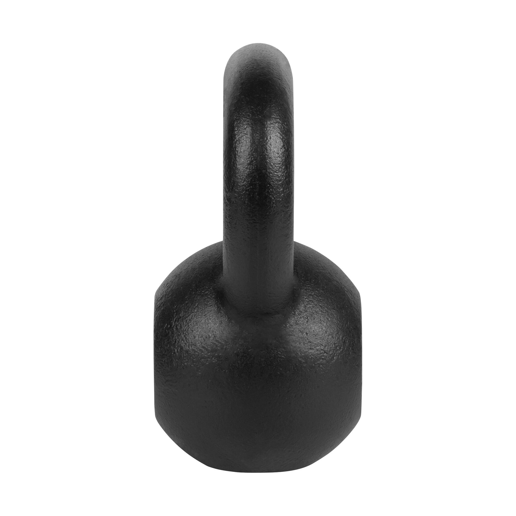 Kettlebell żeliwny 4kg kettle hantel obciążenie odważnik do ćwiczeń Rebel 3/7