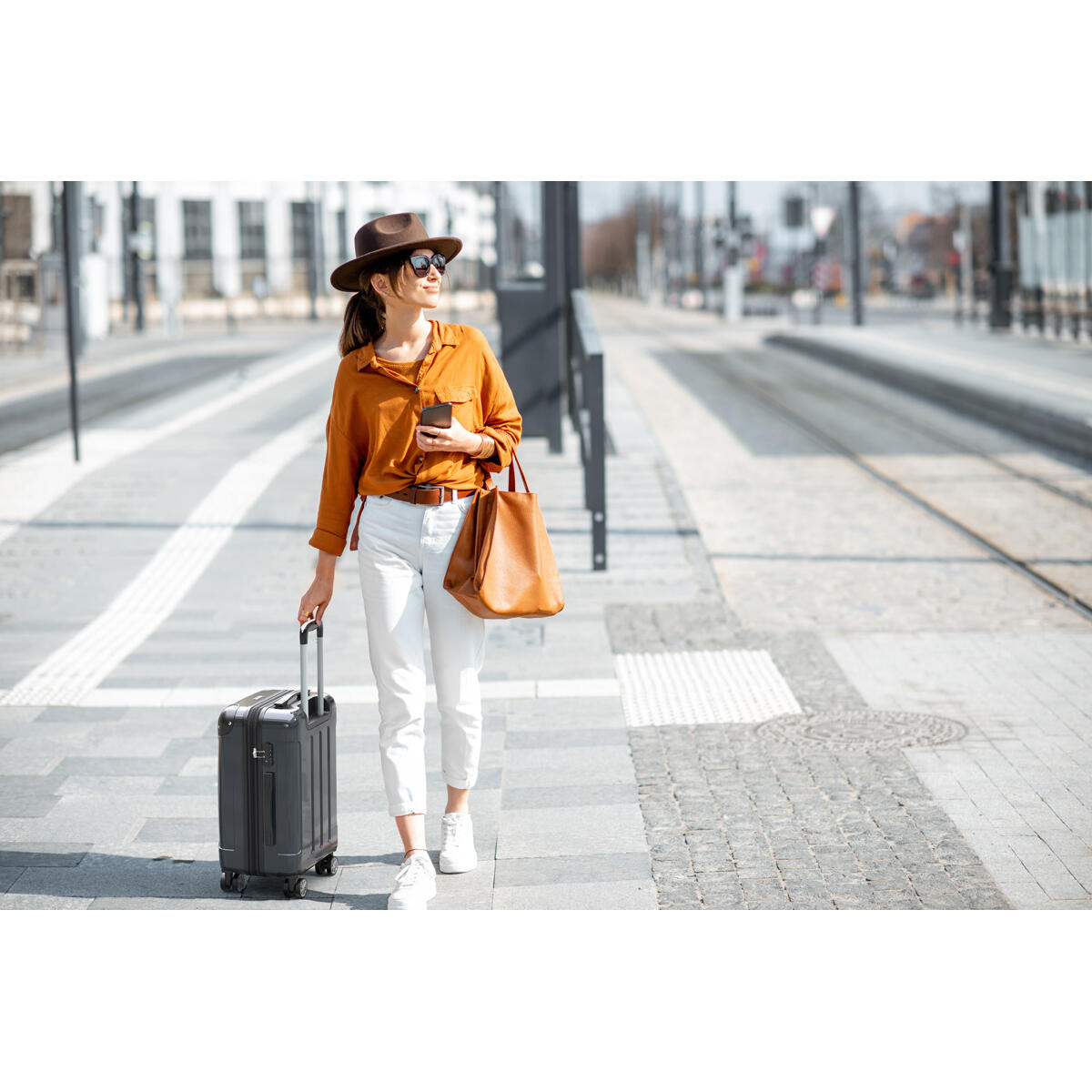 Handbagage koffer met tsa cijferslot en uitbreidbaar - Donkergrijs 2/6