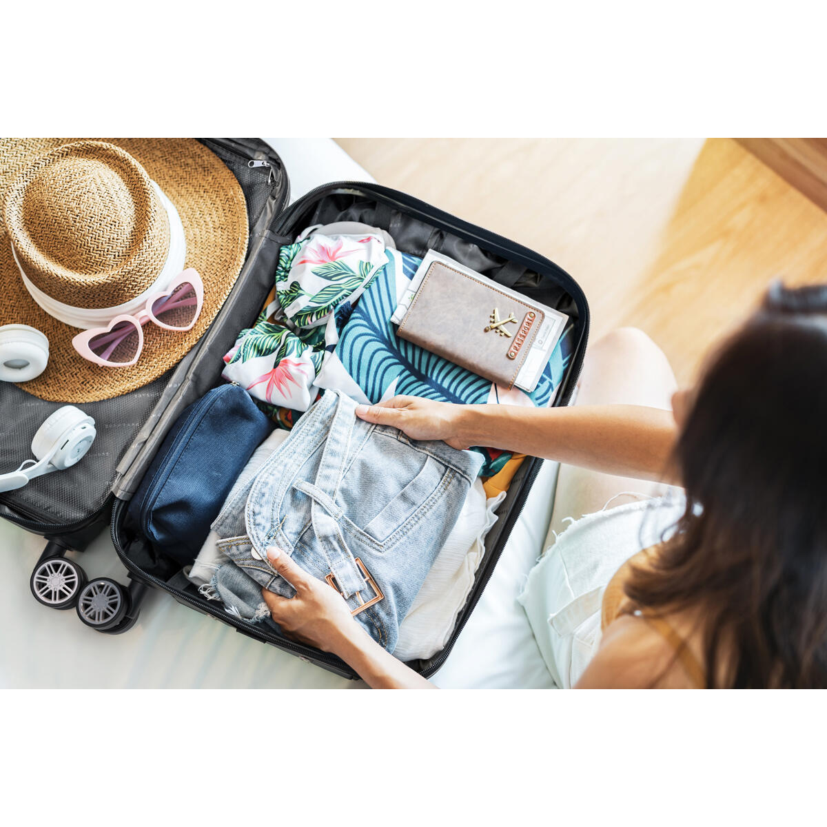 Handbagage koffer met tsa cijferslot en uitbreidbaar - Donkergrijs 6/6
