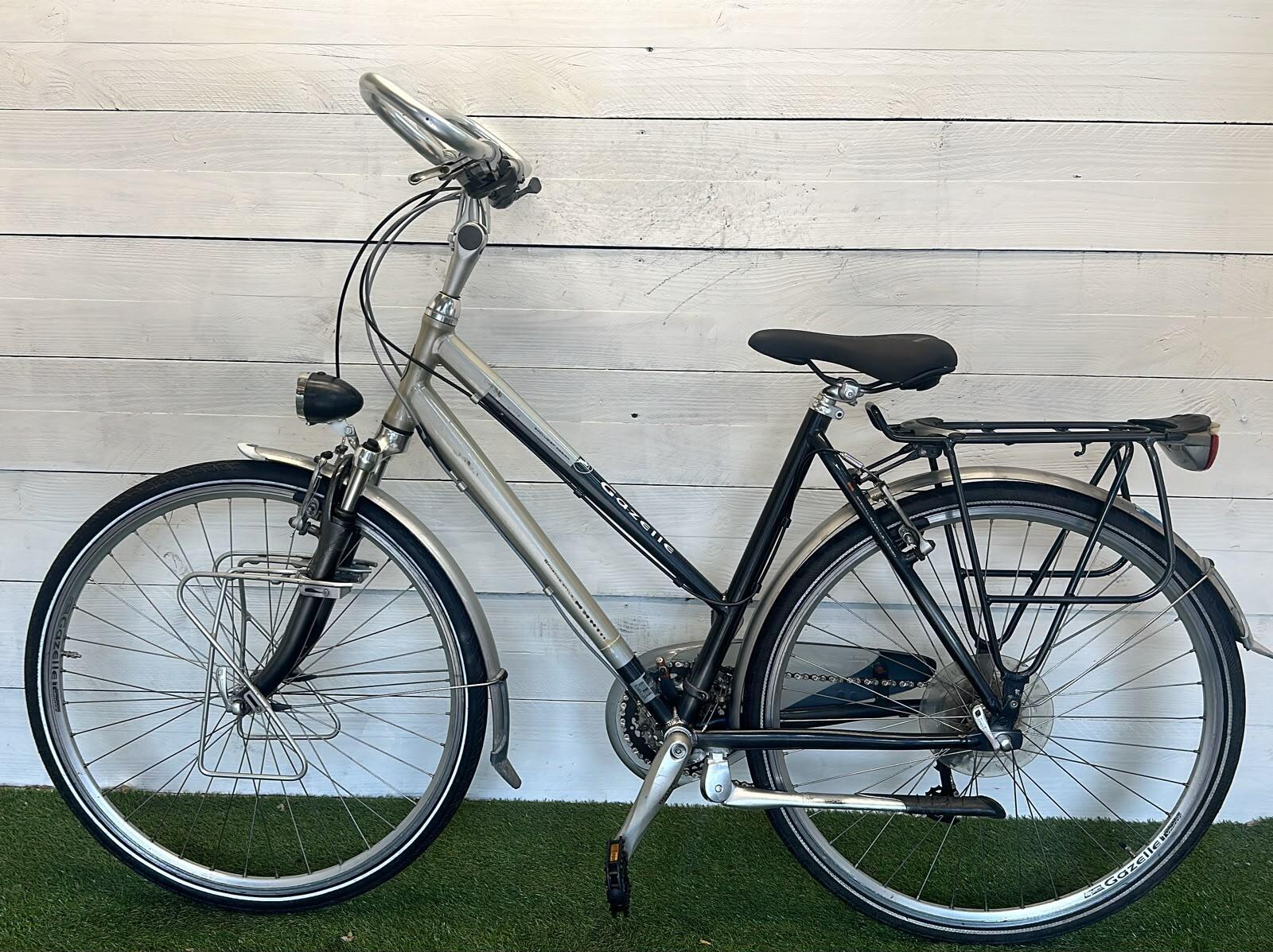 Gazelle stadsfiets bike, zwart 3/3