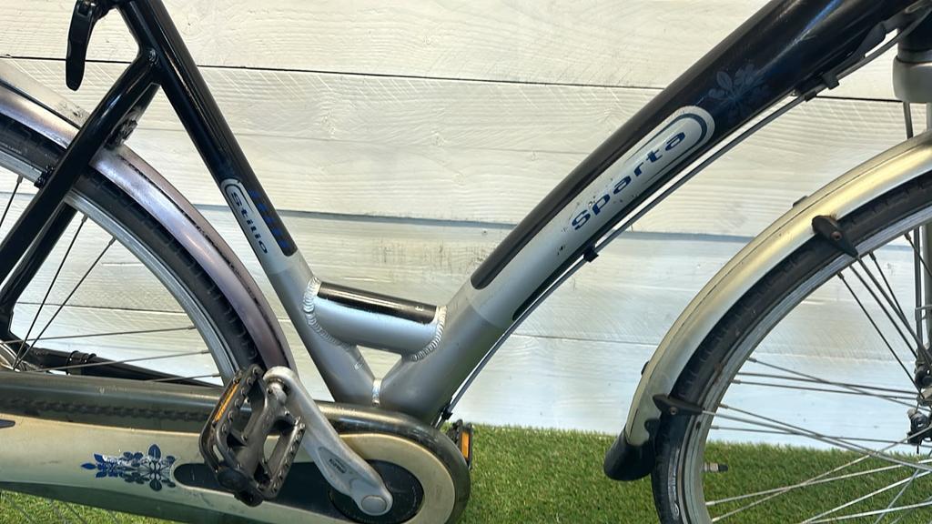Sparta stadsfiets bike, zwart 3/3