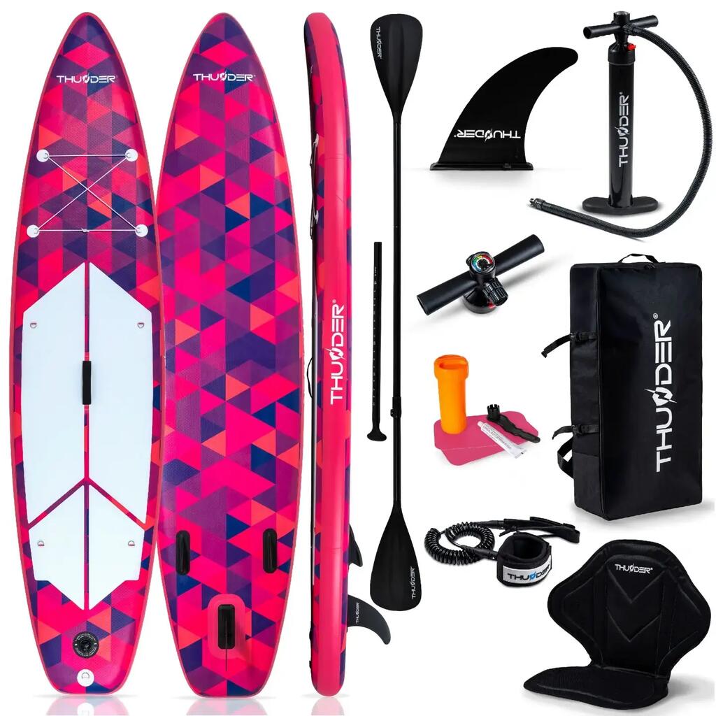 Nafukovací SUP doska 320 cm THUNDER stand up paddle board so sedadlom súprava