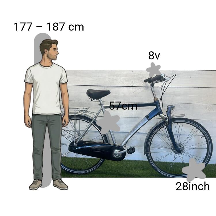 Bicicleta usada Batavus Weekend 2/4