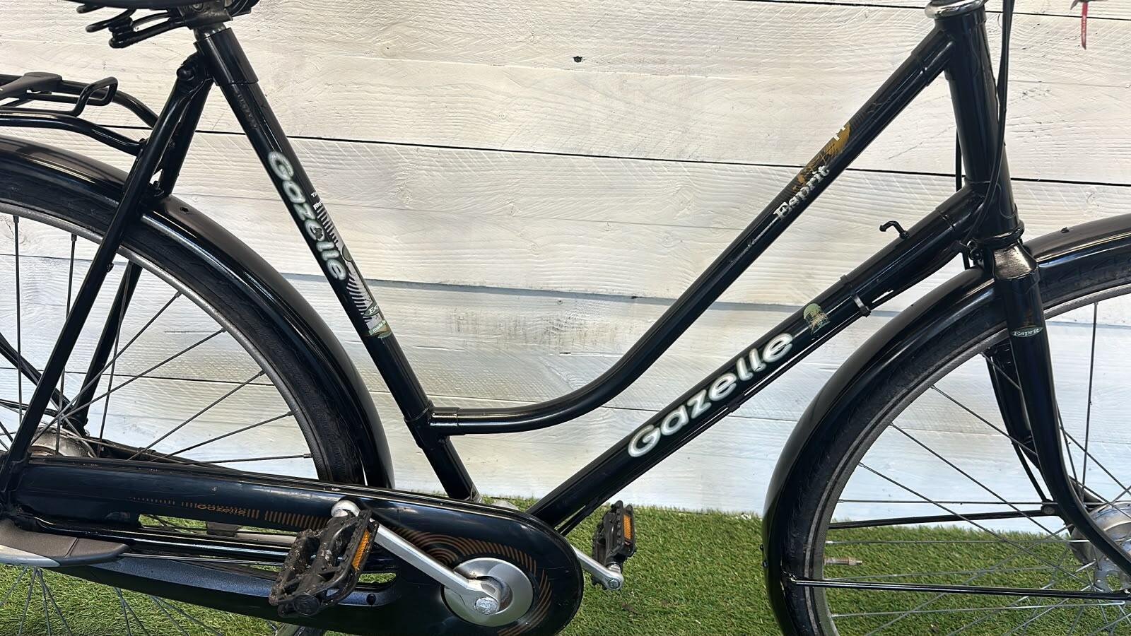 Gazelle stadsfiets bike, zwart 2/3