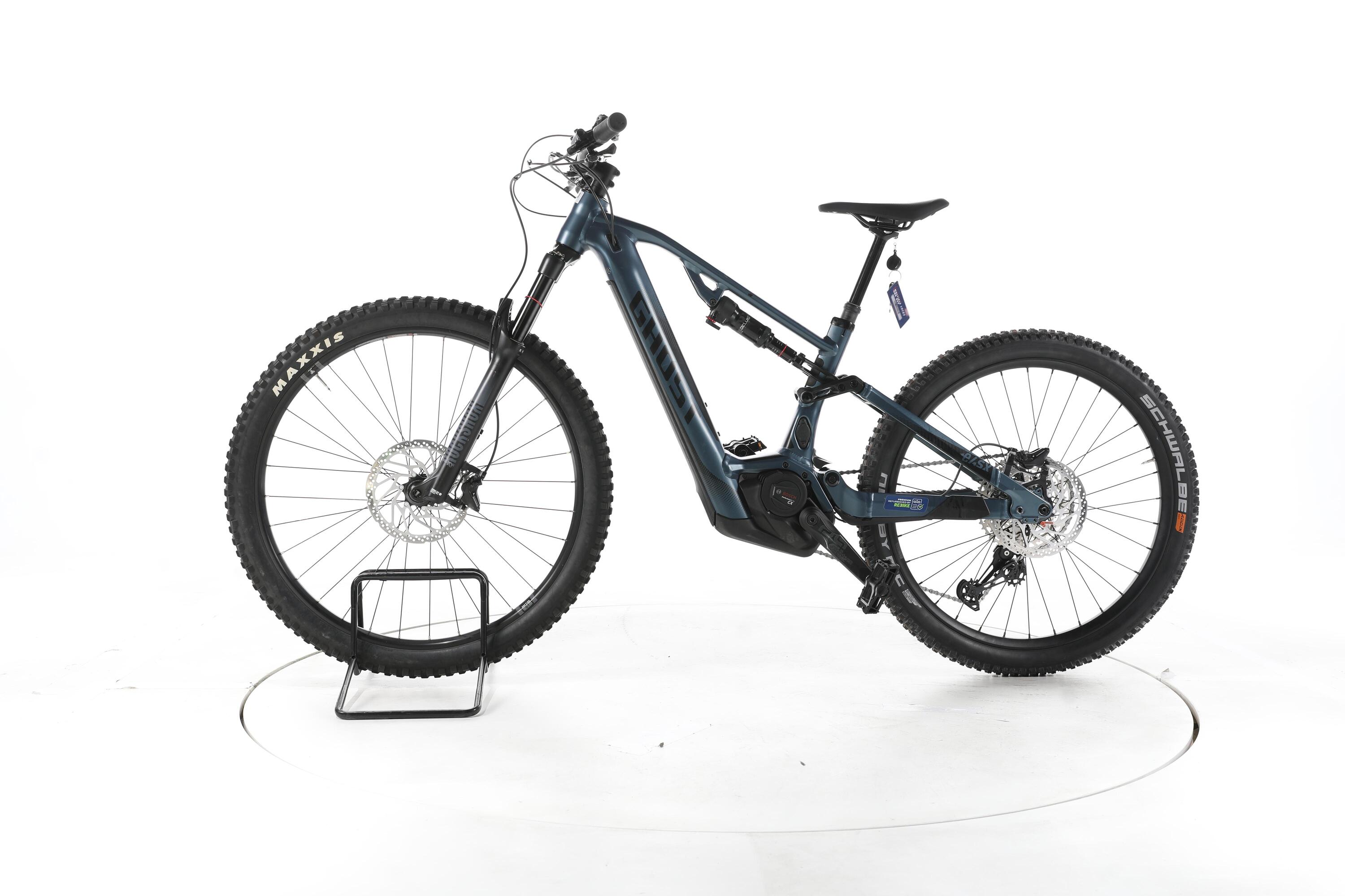 Segunda vida - Ghost E-ASX 130 Advanced AL E-Bike Fully - Em muito bom estado. 6/7