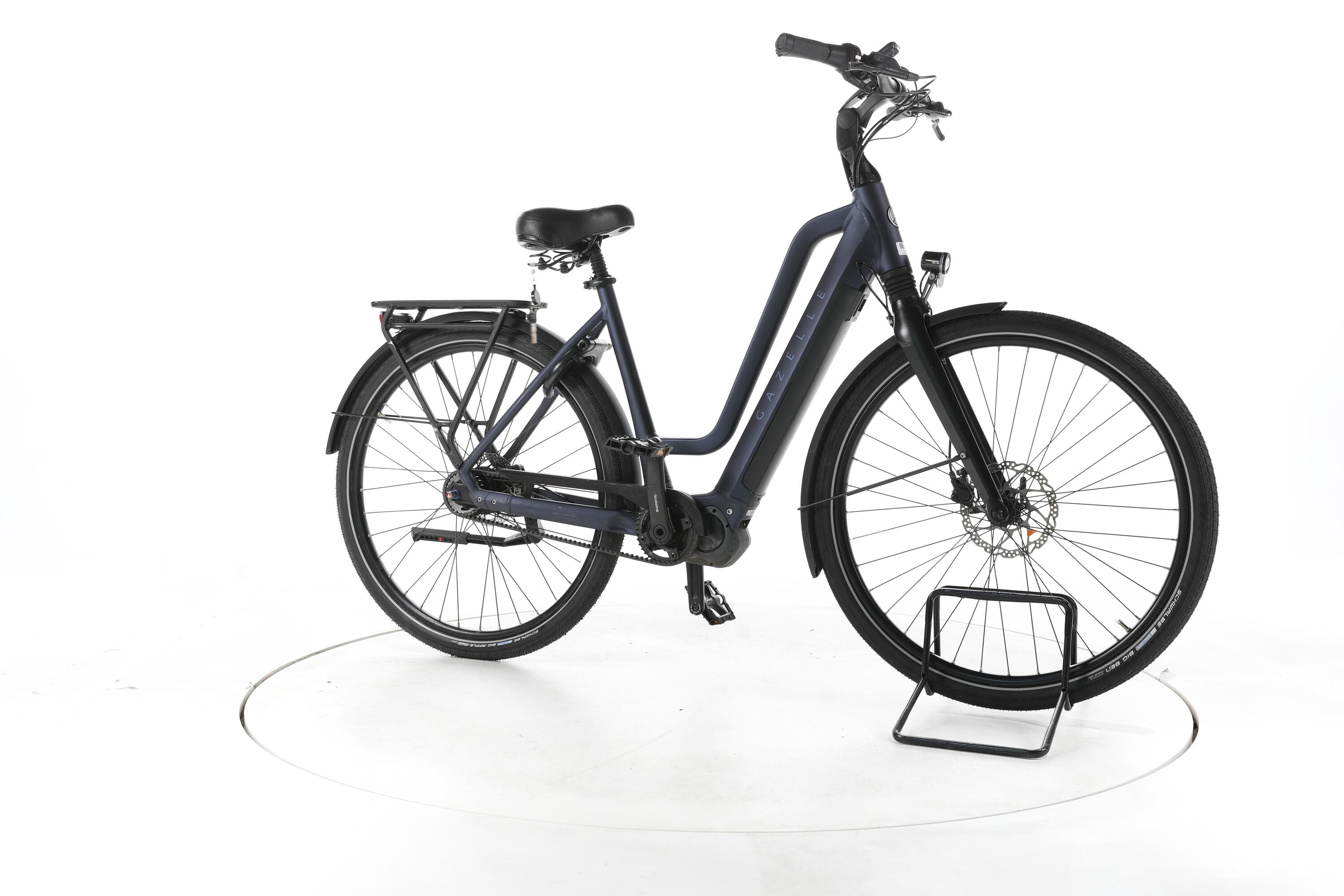 Segunda vida - Gazelle Chamonix C5 HMS City E-Bike Degrau baixo - Bom Estado 2/7