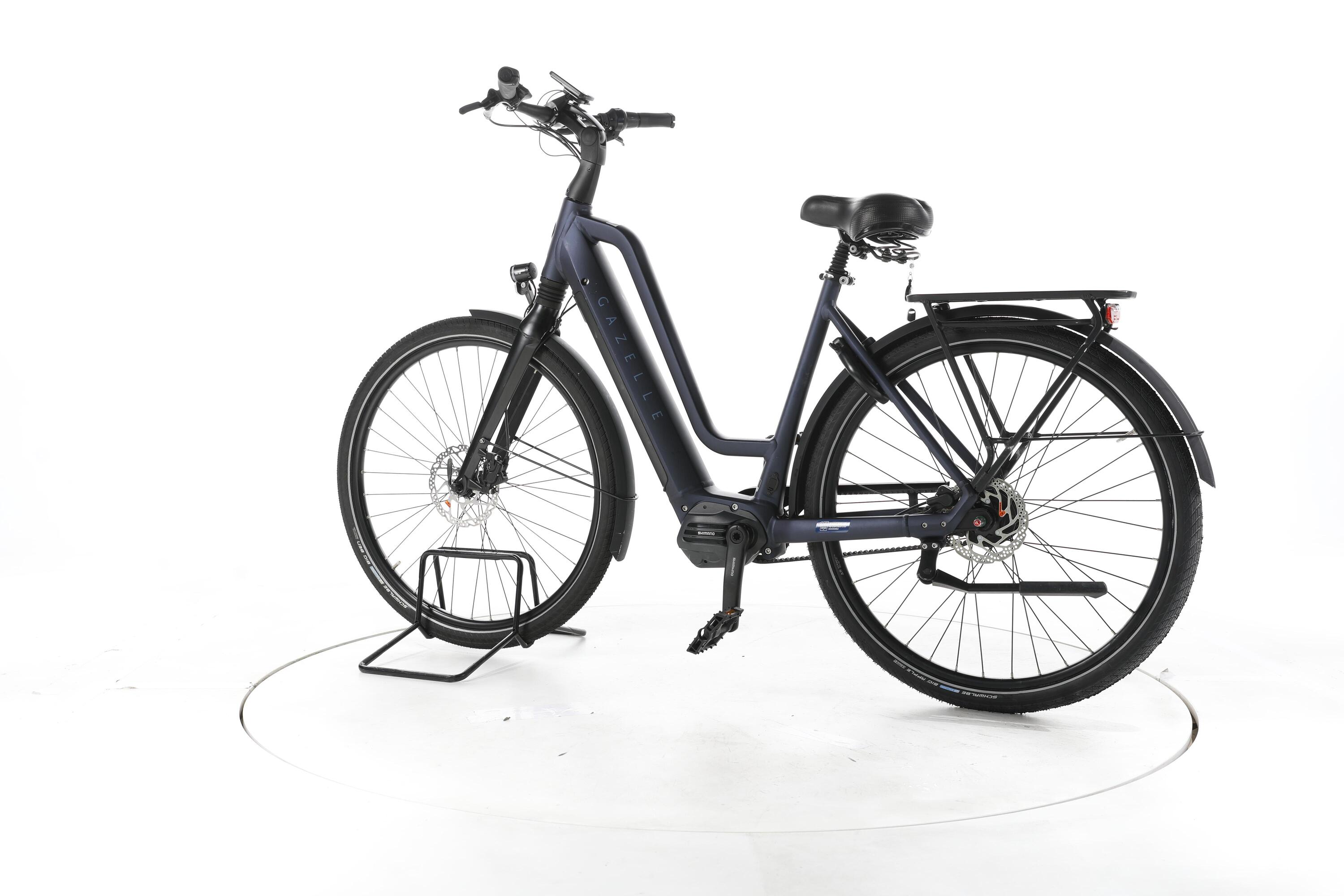 Segunda vida - Gazelle Chamonix C5 HMS City E-Bike Degrau baixo - Bom Estado 7/7