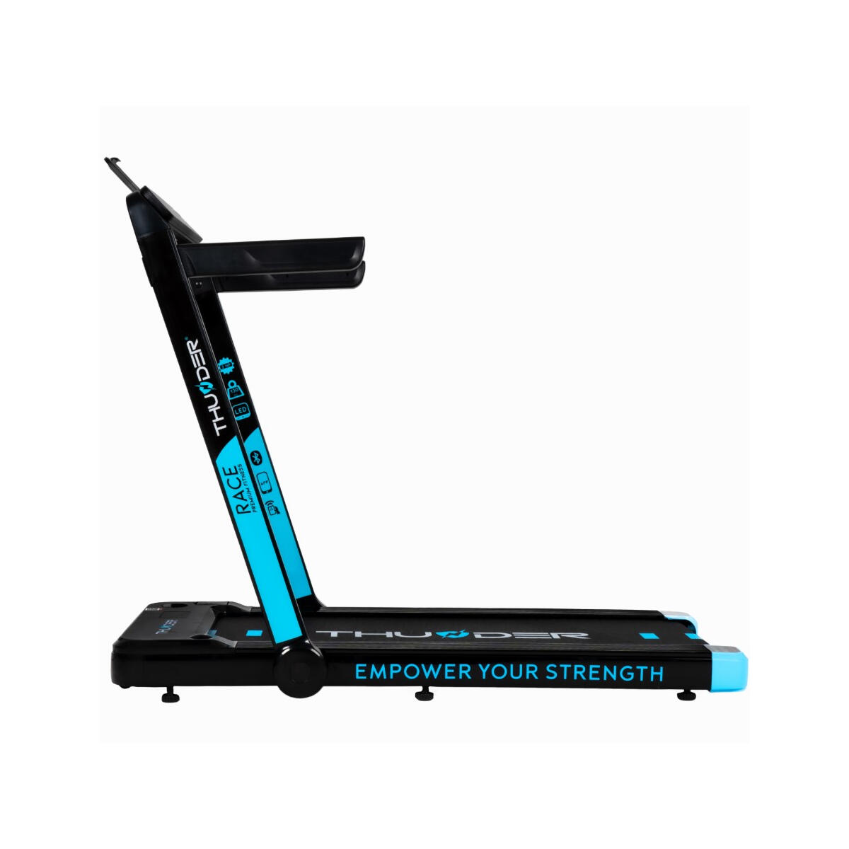 Tapis de course RACE - noir bleu 3/8
