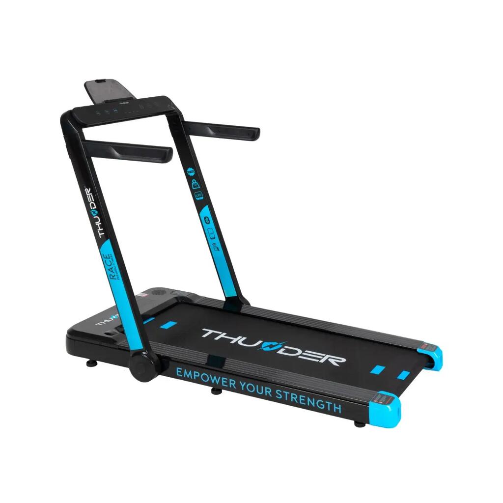 Сгъваема бягаща пътека Thunder RACE BLACK 105x40,5 cm 14 km/h FitShow