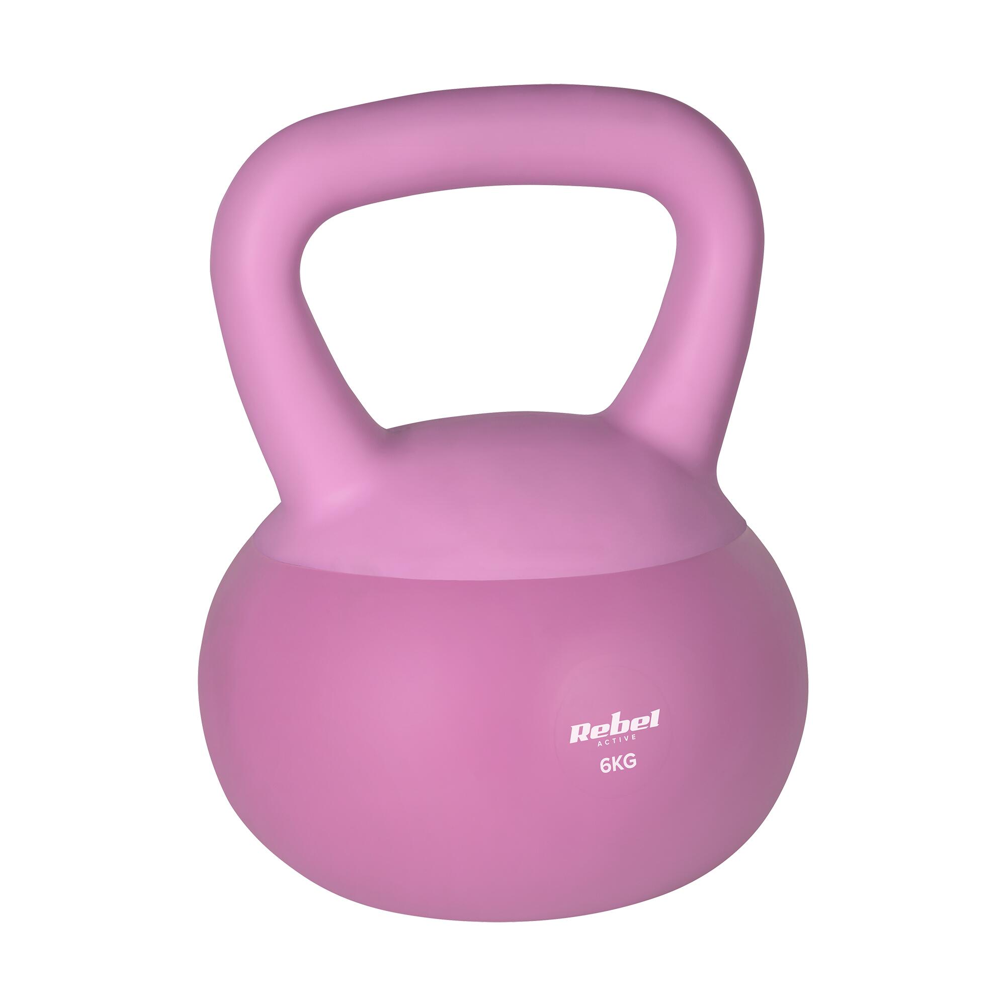 Soft Kettlebell 6kg  REBEL ACTIVE 2/6