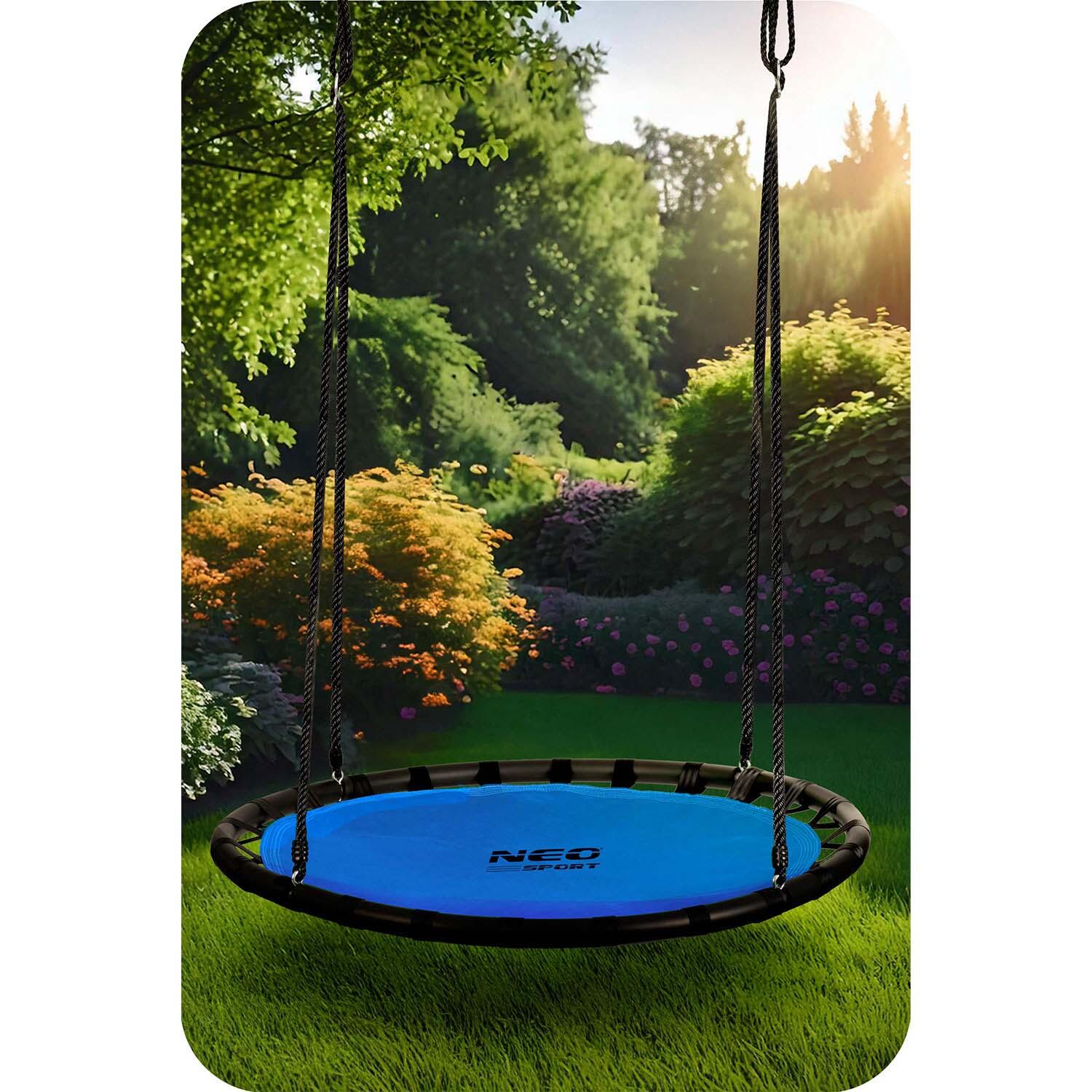 Huśtawka bocianie gniazdo Neo-Sport Swingo 120 cm 3/7