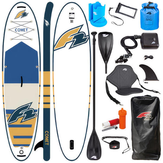 Deska Sup Pompowana F2 COMET 11'6" Multiset Zestaw Combo Pompka elektryczna
