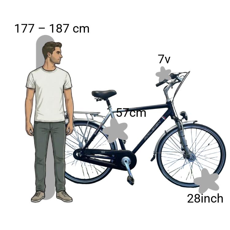Tweedehands Raleigh Priority 2/4