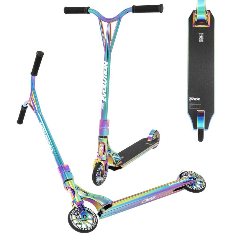 Trottinette Freestyle Code Neo Chrome 120mm Raven