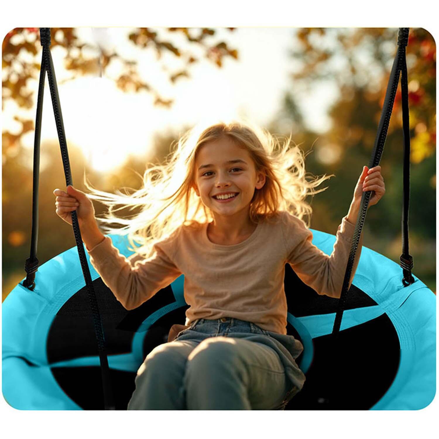 Huśtawka bocianie gniazdo Neo-Sport Swingo 100 cm 6/7
