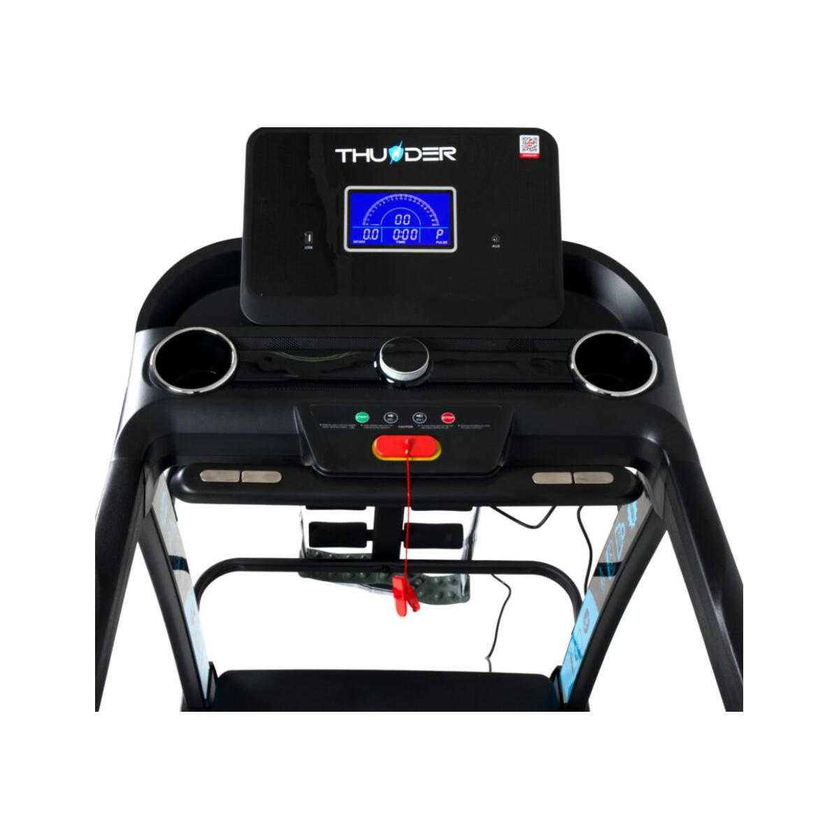Passadeira elétrica dobrável 160kg THUNDER ELITE-DS-BLACK 18 km/h 3/8