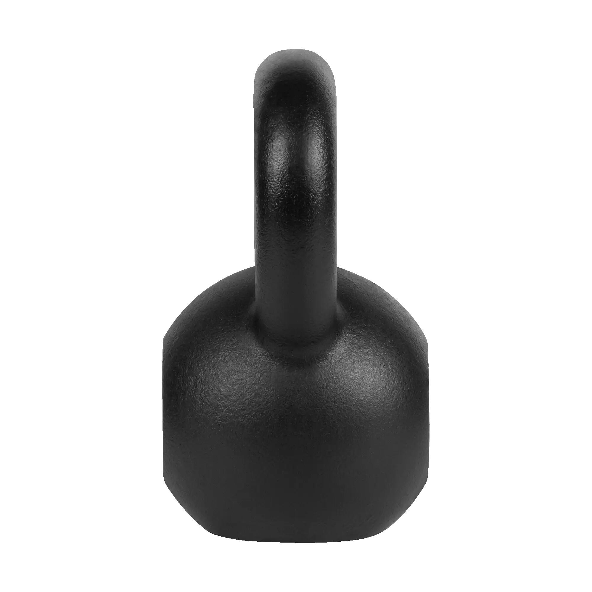 Kettlebell Gusseisen 10kg Kessel Hantel Übung Gewicht Rebel 3/7