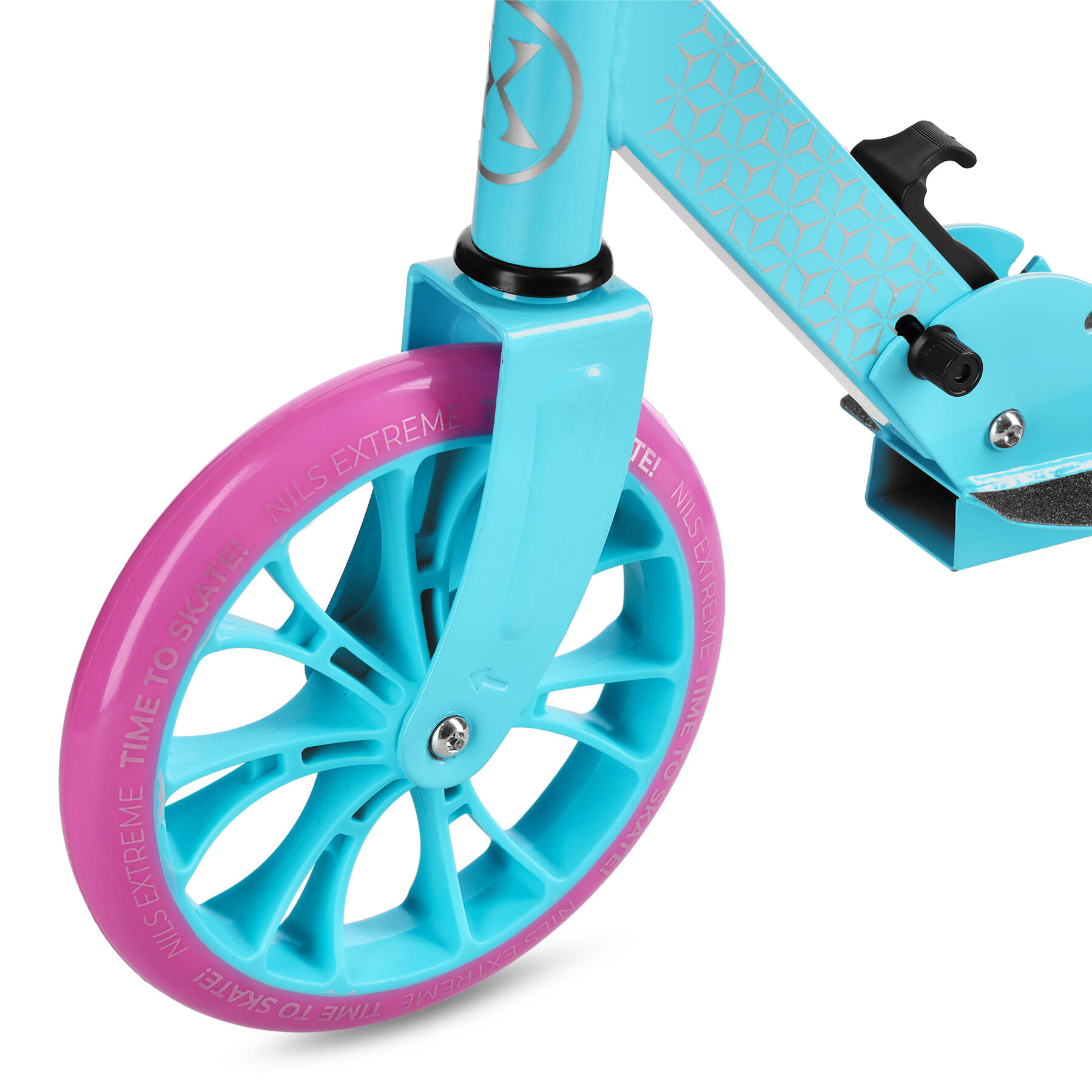 Trottinette urbaine pliable Nils Extreme HM1302 – Roues 200 mm, Guidon réglable 8/9