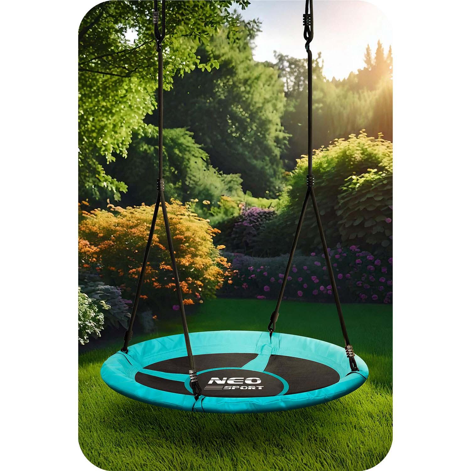 Huśtawka bocianie gniazdo Neo-Sport Swingo 100 cm 5/7