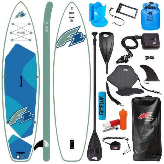 Deska Sup F2 Pure 10'5" Multiset Zestaw Combo Pompka elektryczna + Bojka