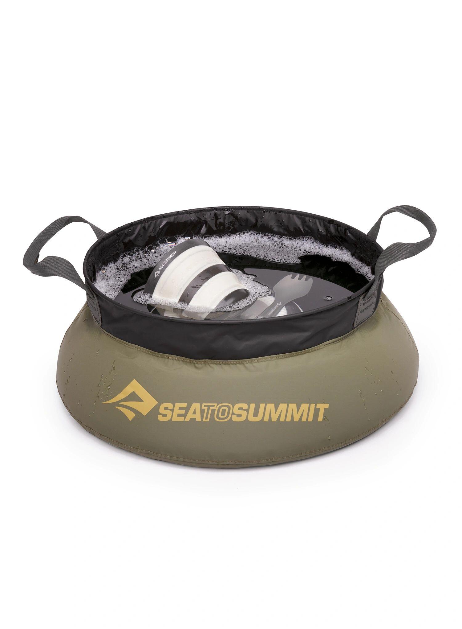 Zlew Sea To Summit Kitchen Sink 10 L - burnt olive 6/6