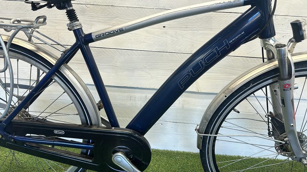 Puch stadsfiets bike, blauw 2/3