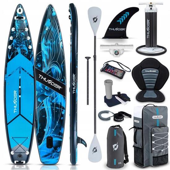 Deska SUP 365 cm THUNDER profesjonalna do pływania stabilna kajak pełny zestaw