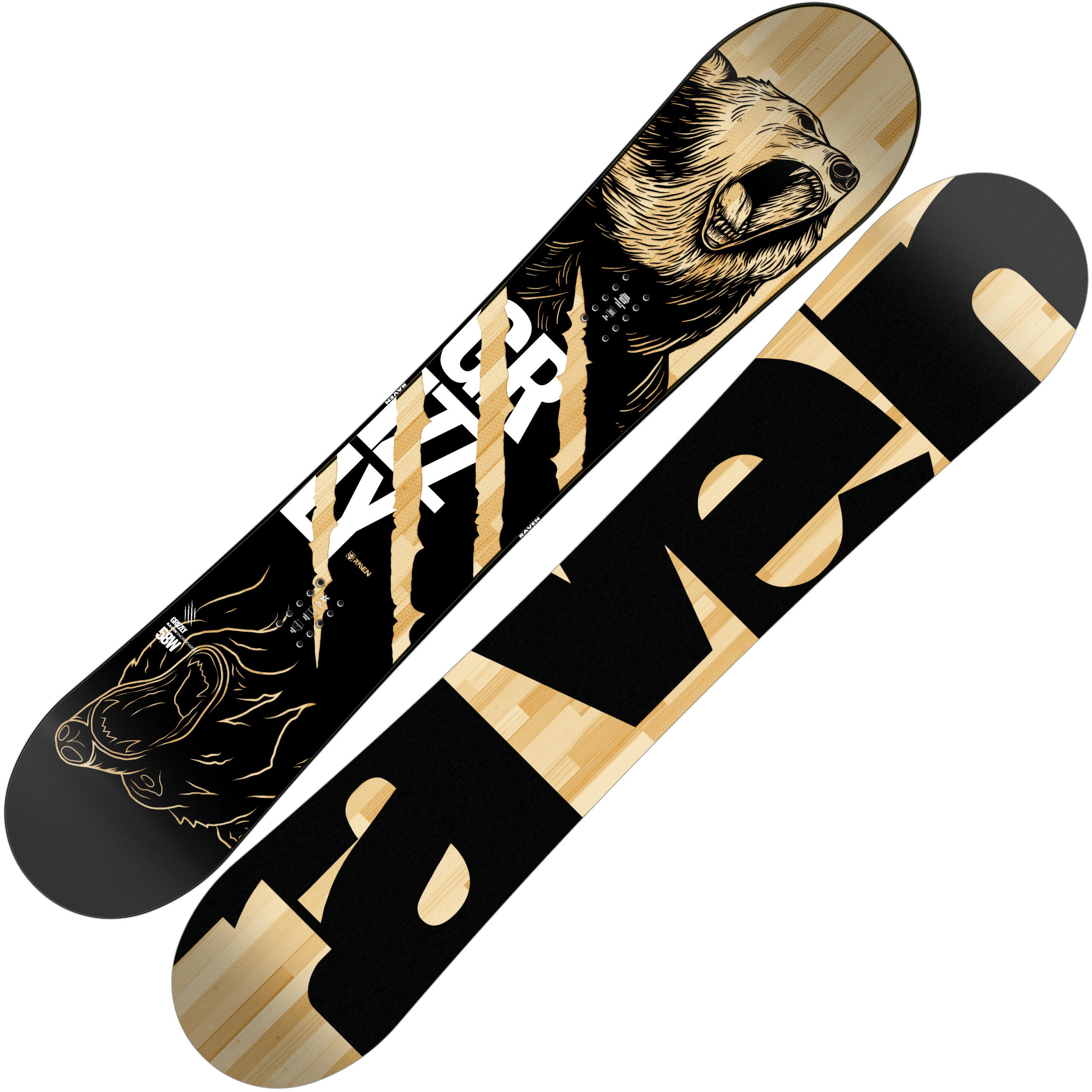 RAVEN Snowboard Raven Grizzly