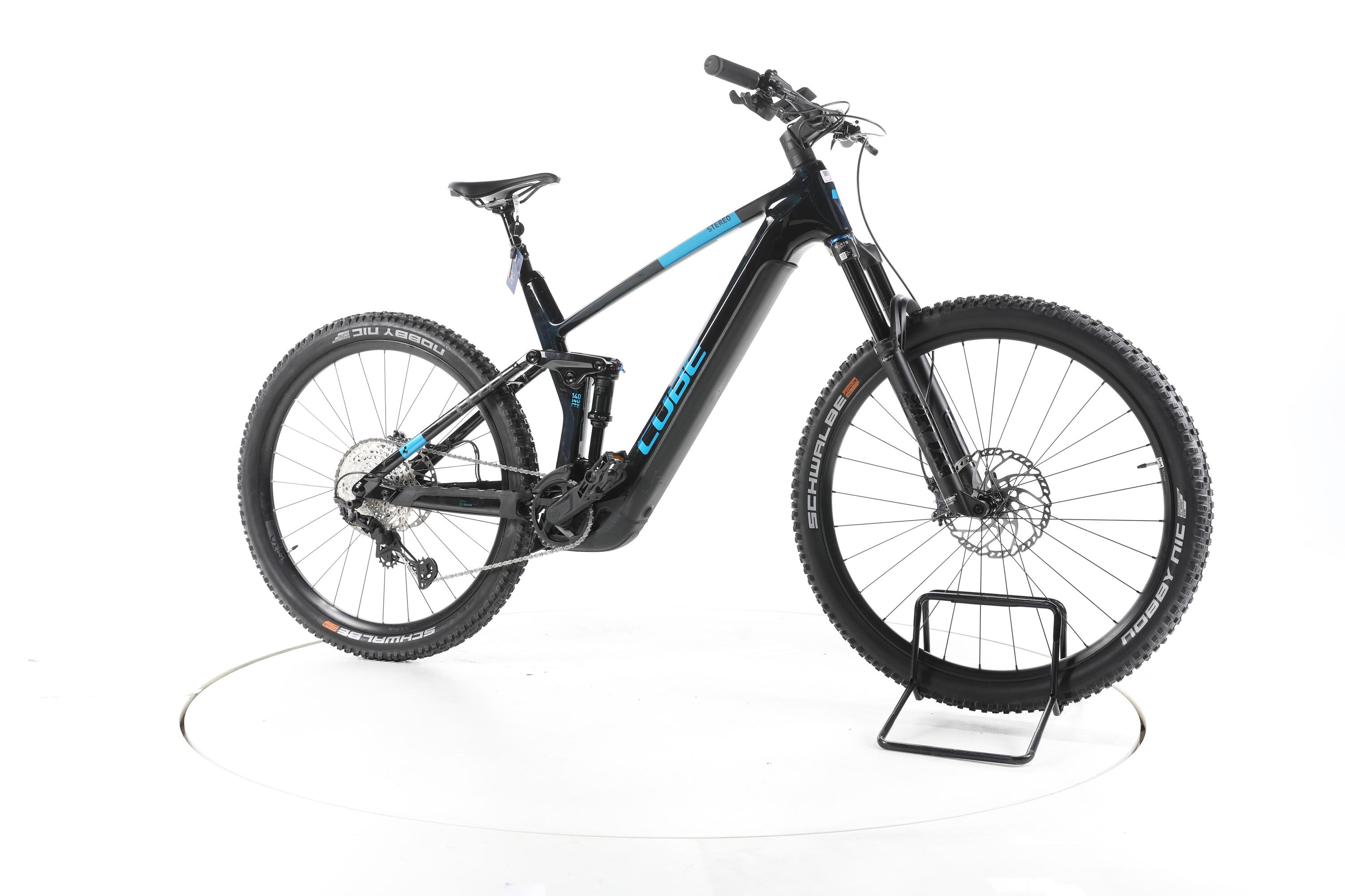Second Life - Cube Stereo Hybrid 140 HPC SLX E-Bike Carbon  - Bardzo dobry stan 2/7