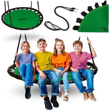 Huśtawka bocianie gniazdo Neo-Sport Swingo 120 cm