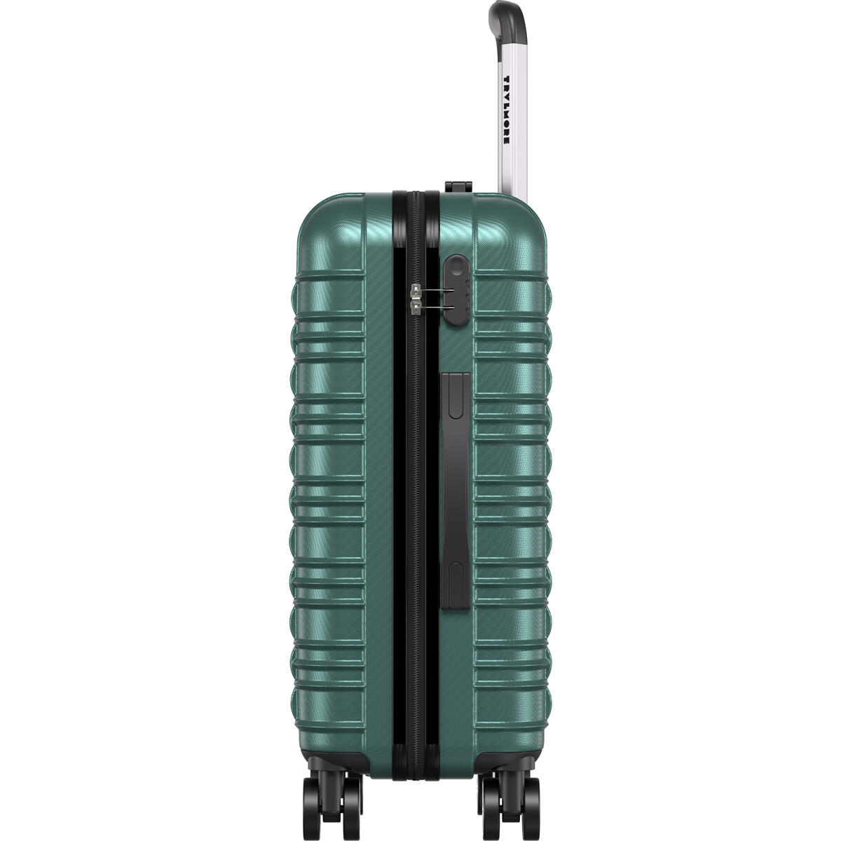 Handbagage koffer met cijferslot - lichtgewicht - Donkergroen 3/5