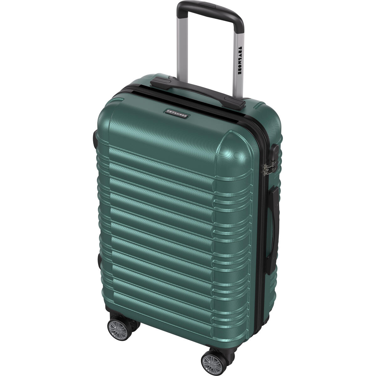 Handbagage koffer met cijferslot - lichtgewicht - Donkergroen 2/5