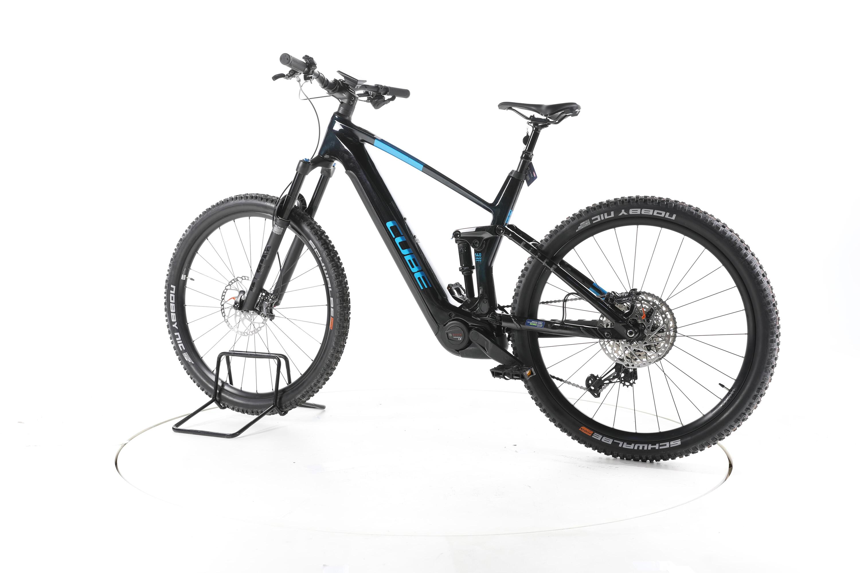 Second Life - Cube Stereo Hybrid 140 HPC SLX E-Bike Carbon  - Bardzo dobry stan 7/7