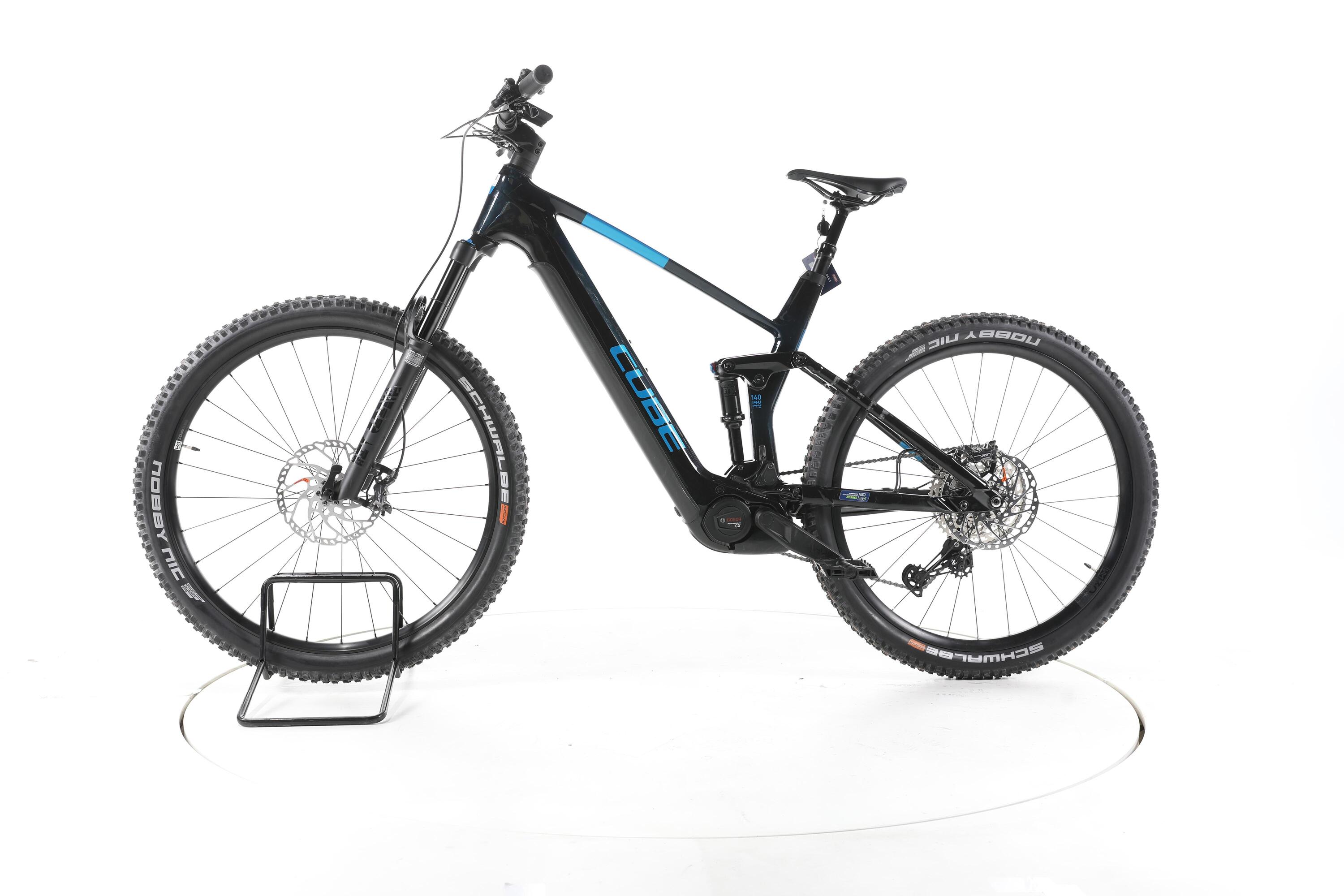 Second Life - Cube Stereo Hybrid 140 HPC SLX E-Bike Carbon  - Bardzo dobry stan 6/7
