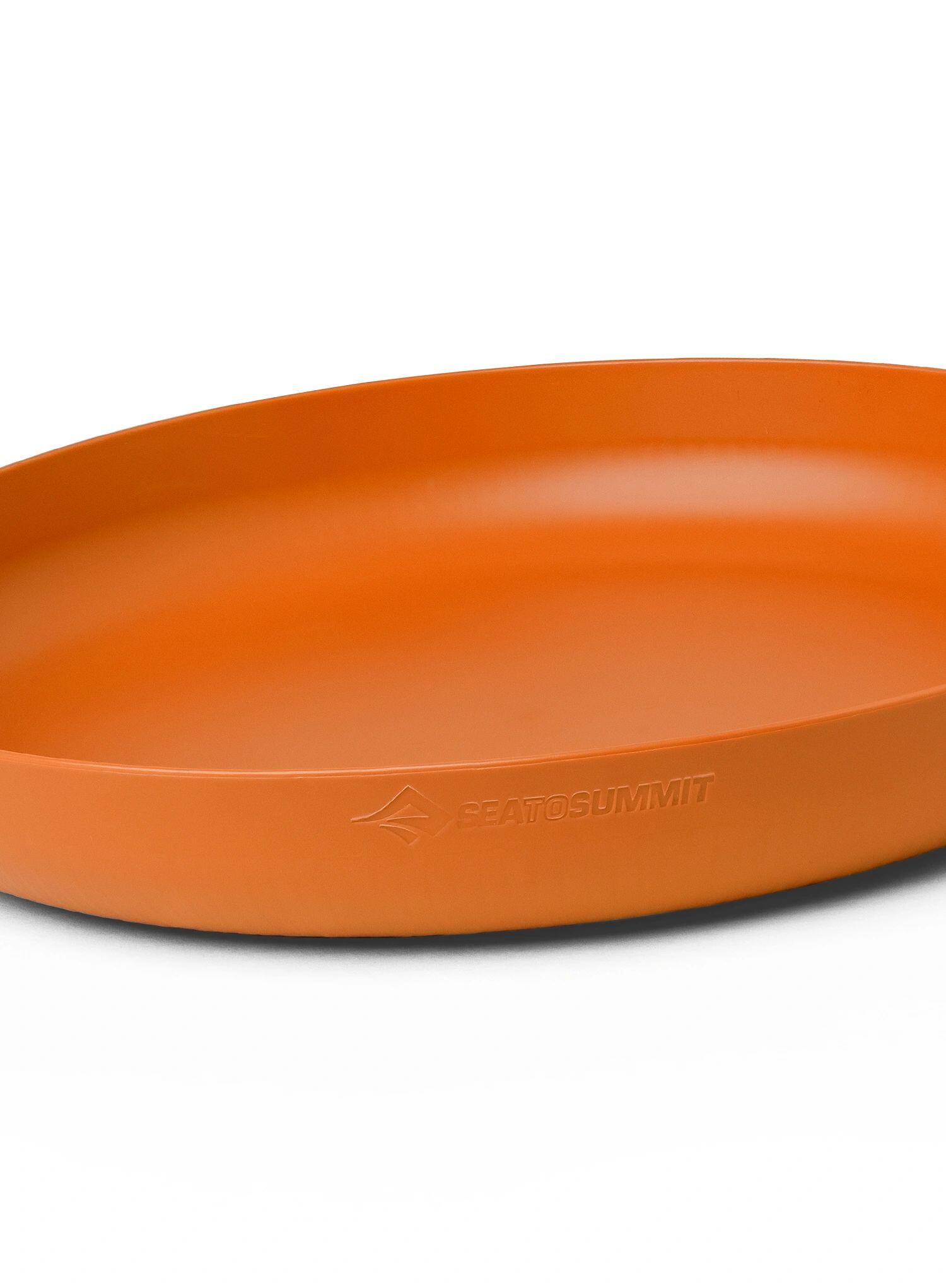 Talerz turystyczny Sea to Summit Camp Plate L - burnt orange 2/2