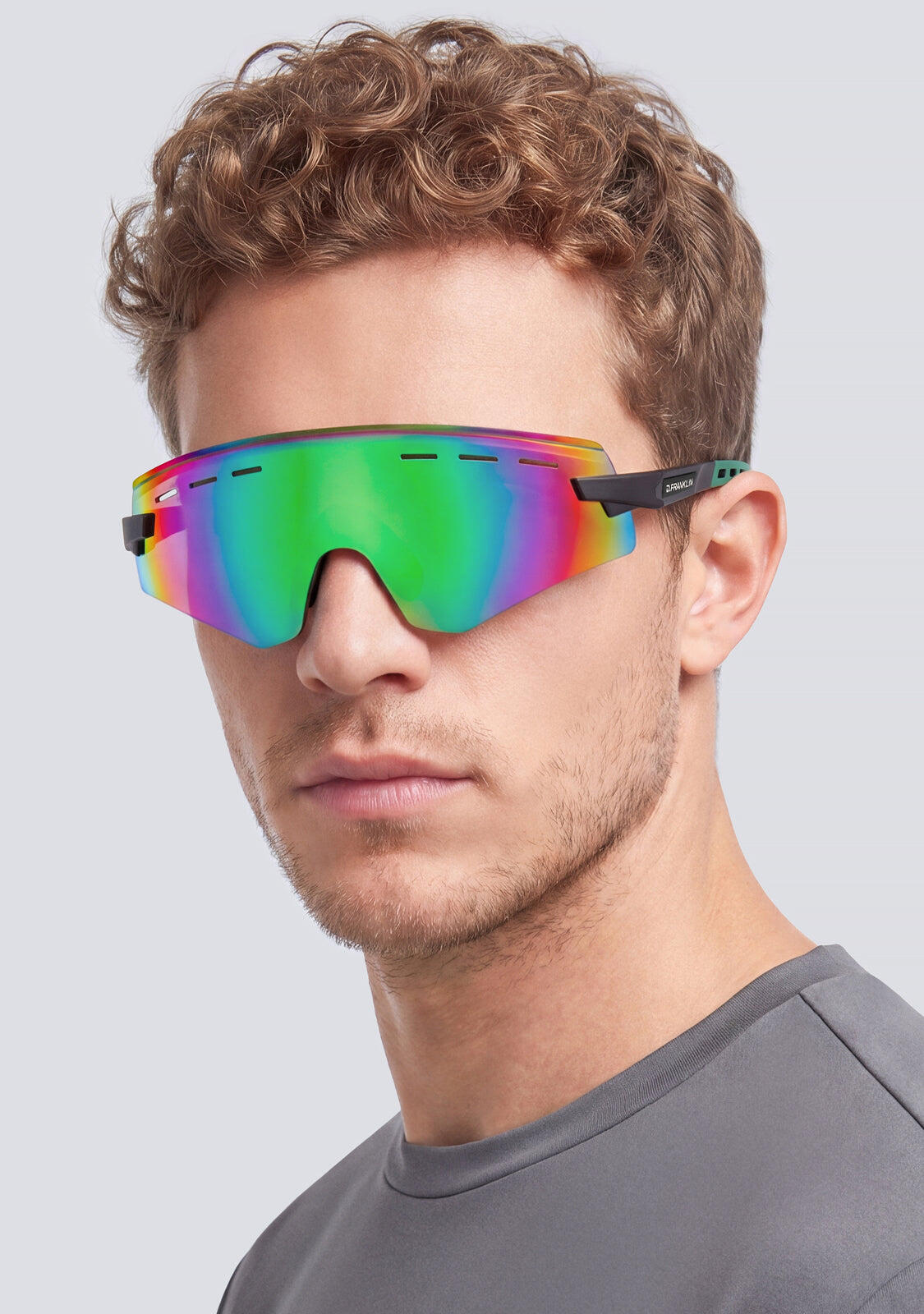 Gafas De Sol Deportivas D. Franklin Thunder Rimless 3/6