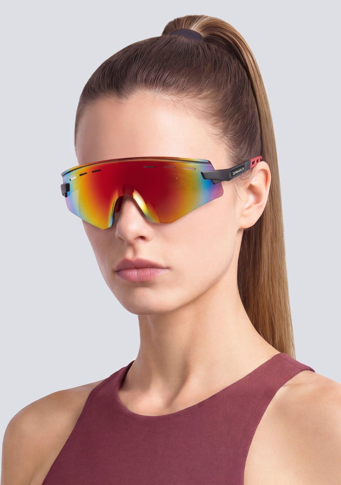 Gafas De Sol Deportivas D. Franklin Thunder Rimless 4/6