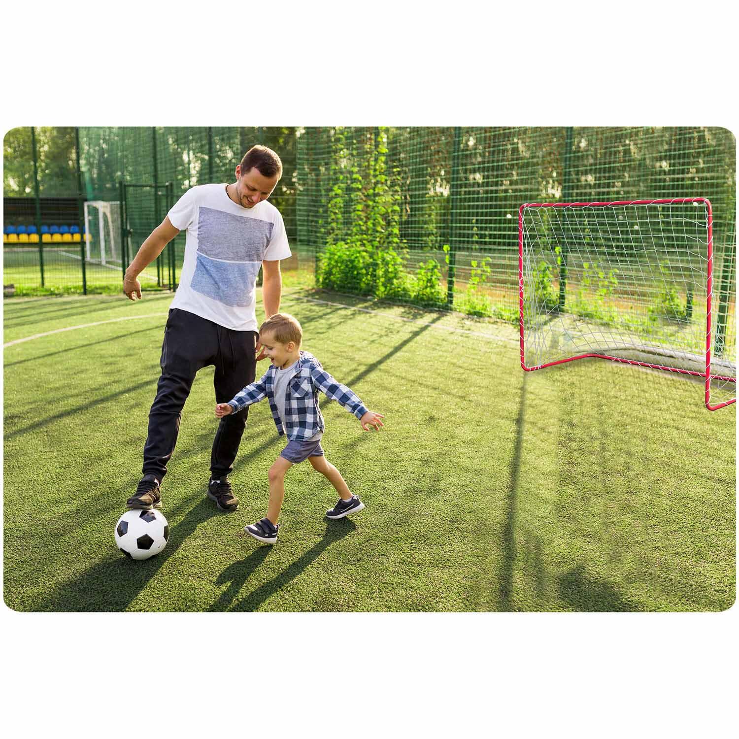 ÜBERSCHRIFT
Fußballtor-Set Größe M - rot 3/6