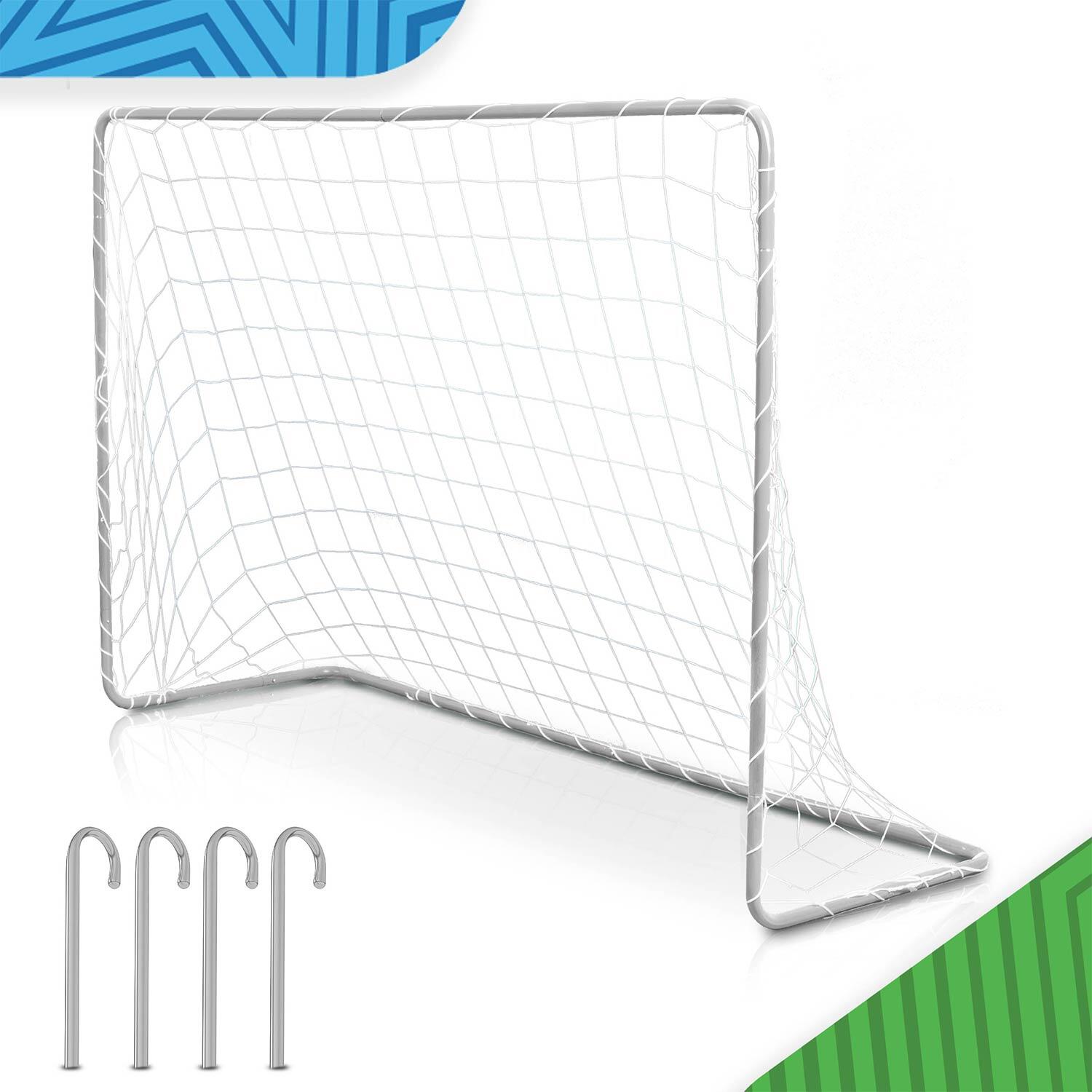 Bramka piłkarska Neo-sport NS-485 do piłki nożnej przenośna treningowa 183x122cm 2/7