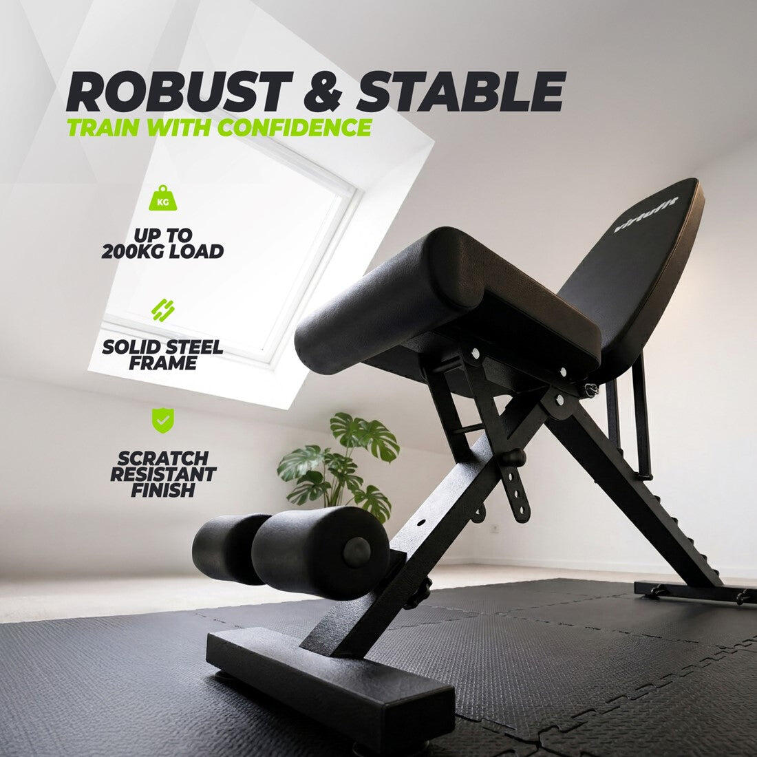 Foldable Adjustable Fitness Bench FB100 8/10